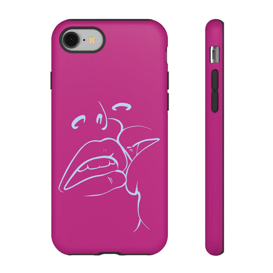 Blue kiss  Phone Case
