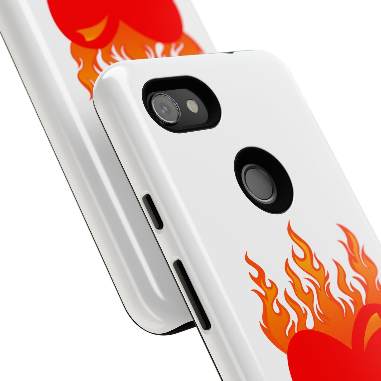 Burning Heart Tough Case