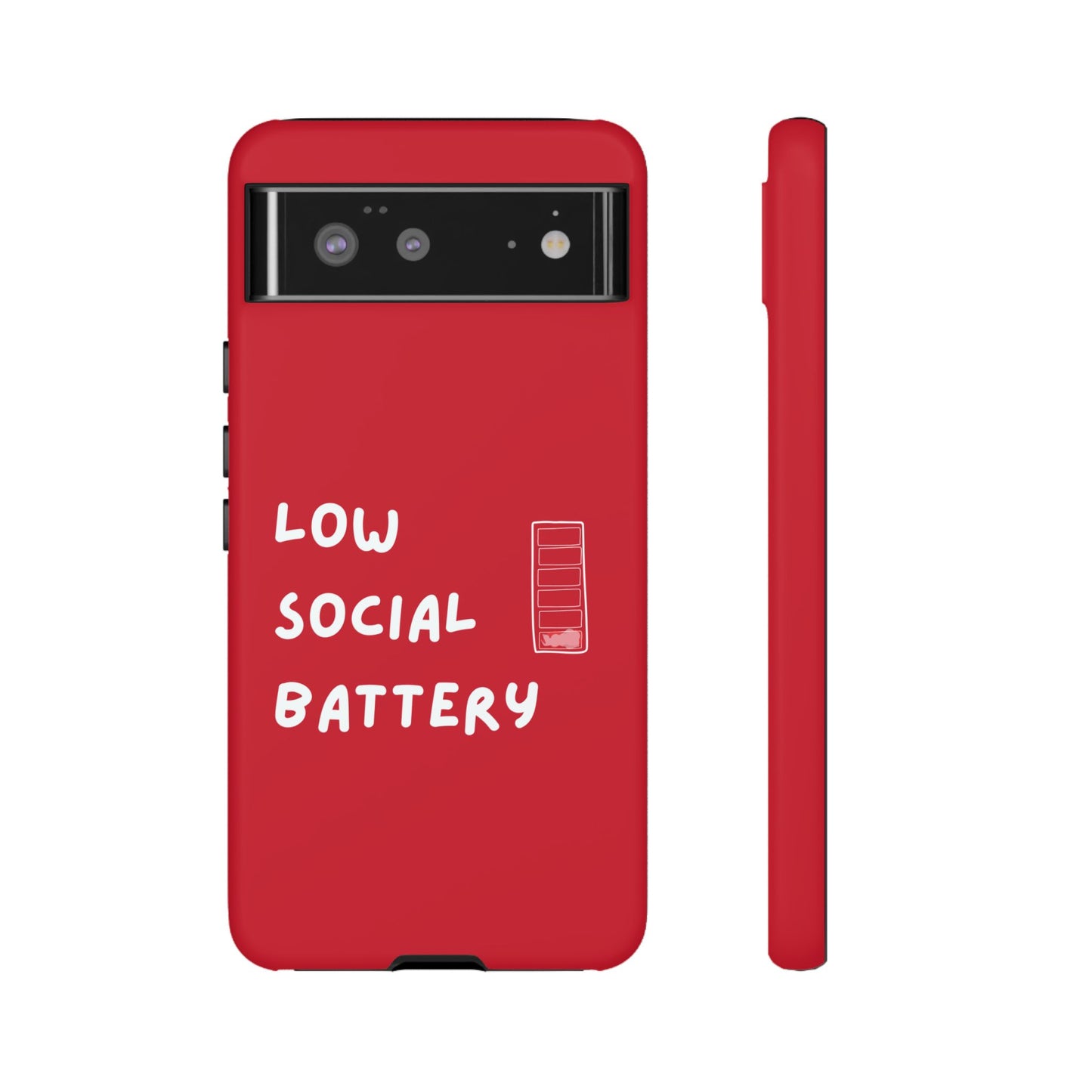 Low Social Battery Cover