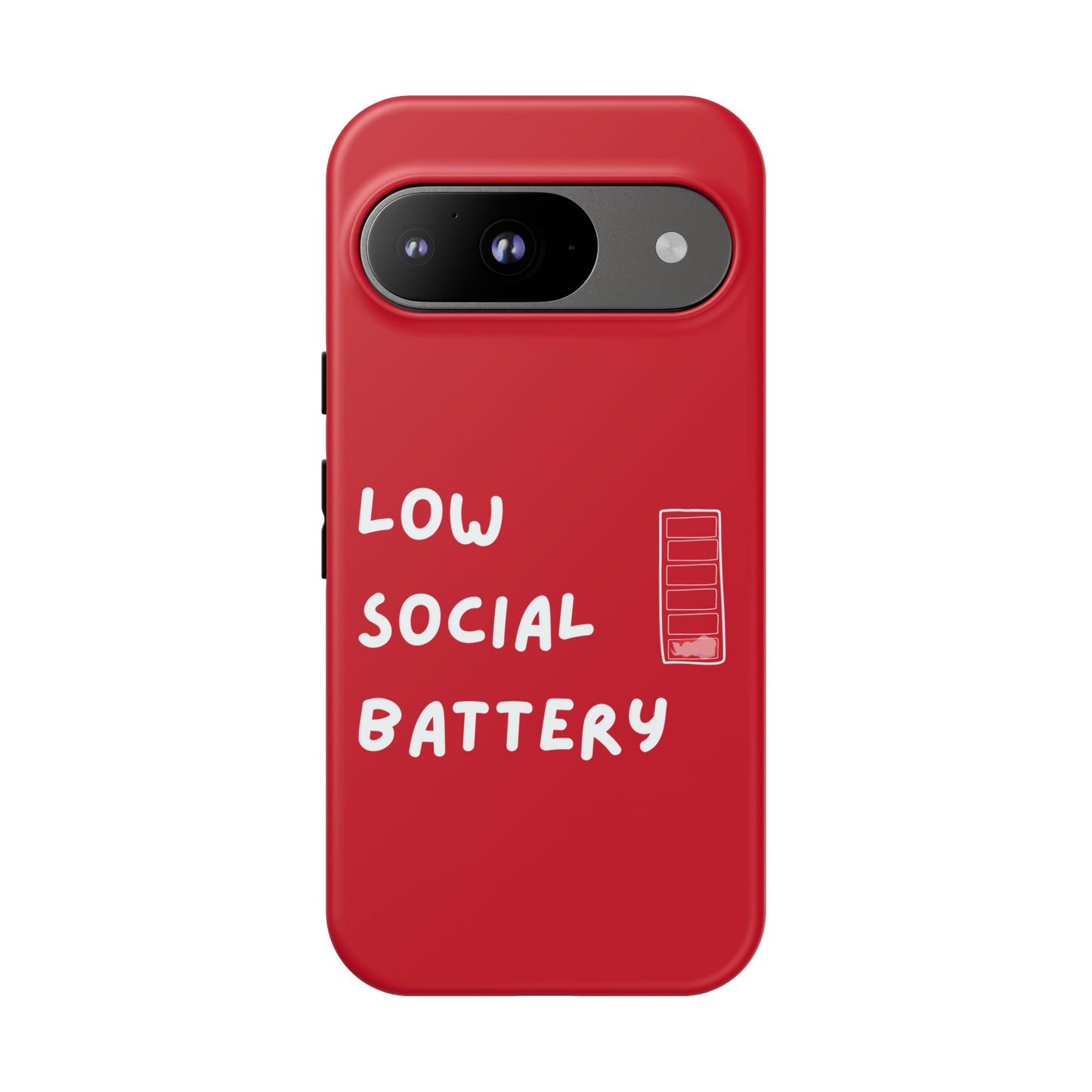 Low Social Battery Cover