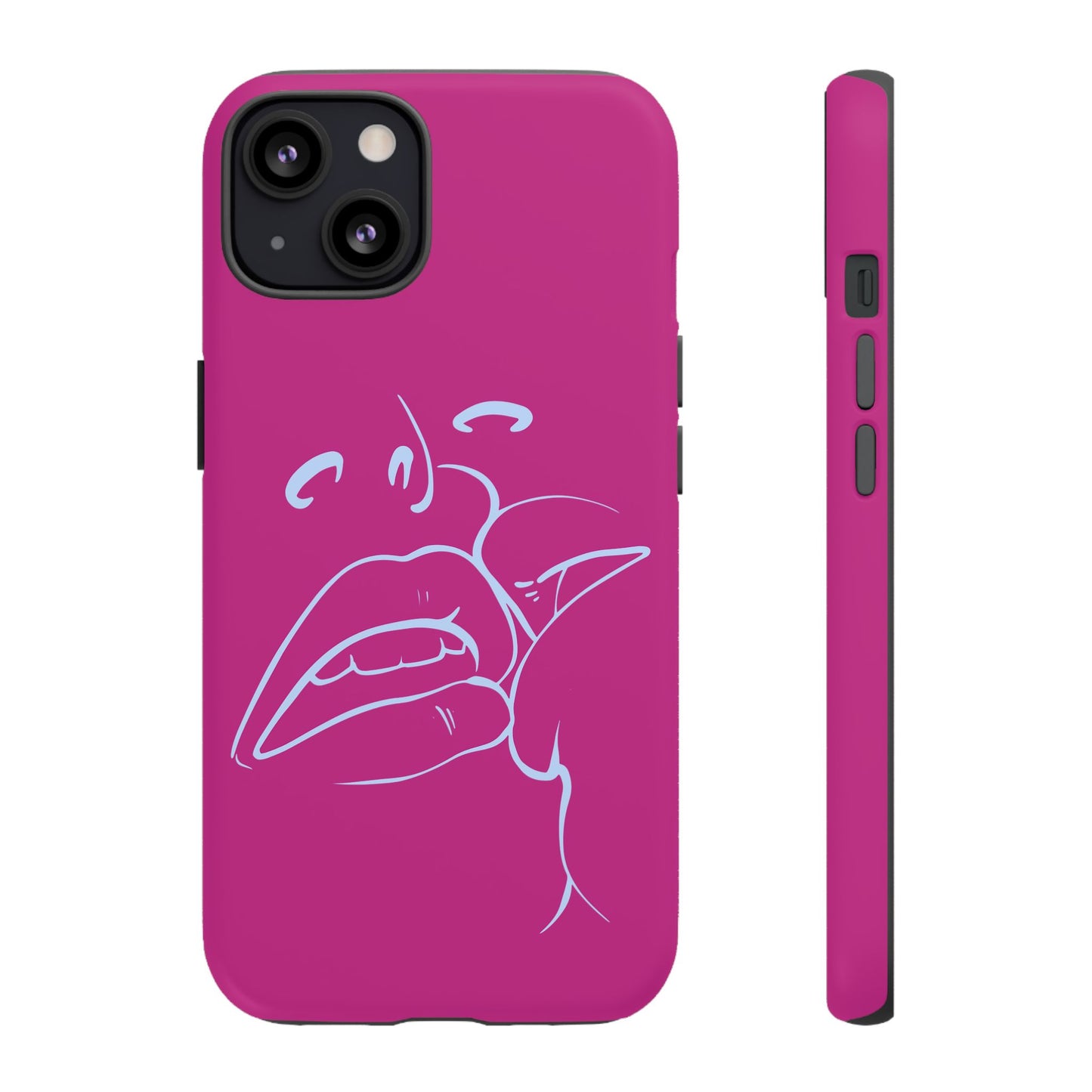 Blue kiss  Phone Case