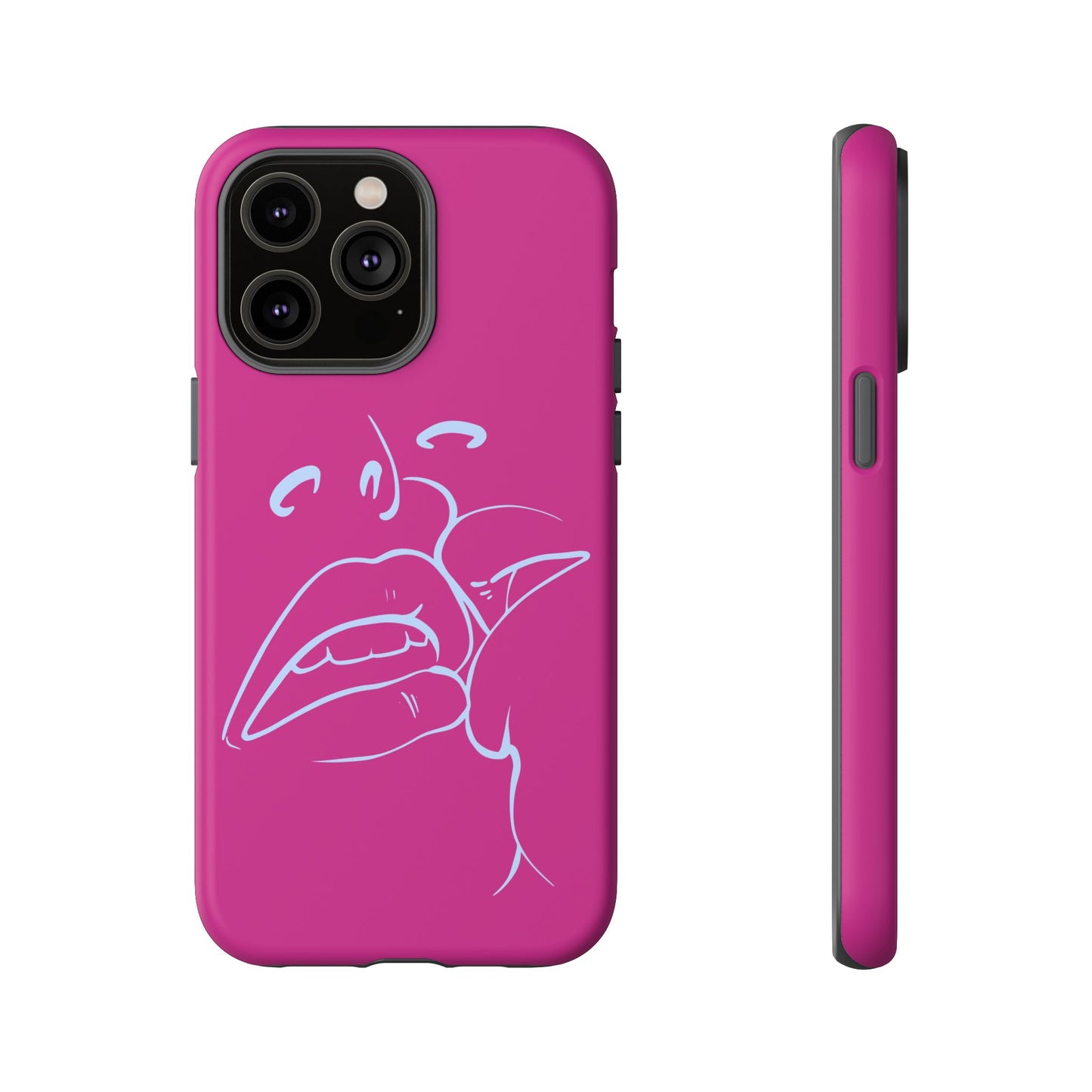 Blue kiss  Phone Case