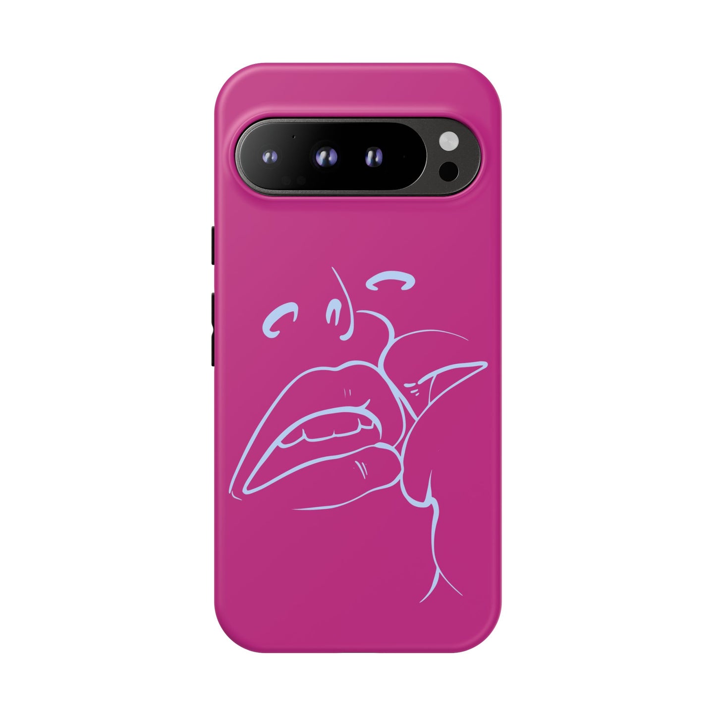 Blue kiss  Phone Case
