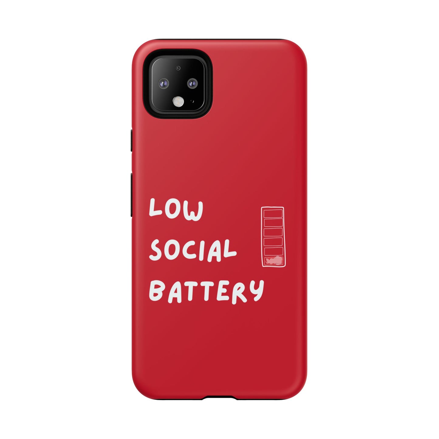 Low Social Battery Cover