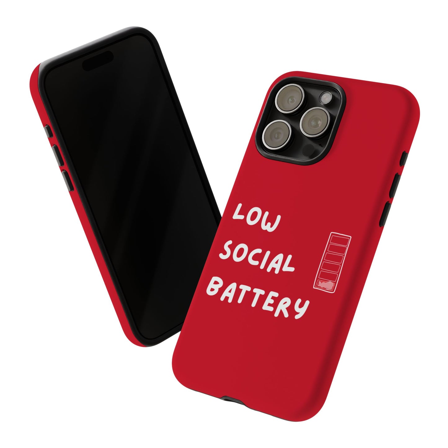 Low Social Battery Cover