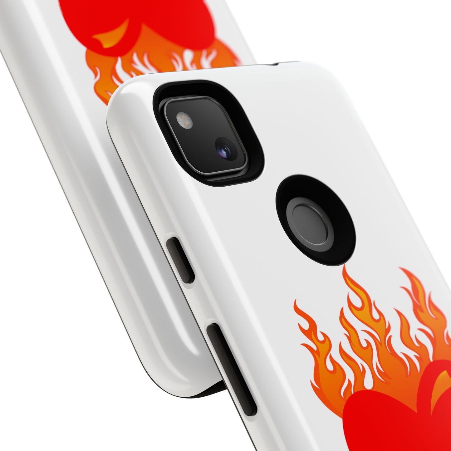 Burning Heart Tough Case