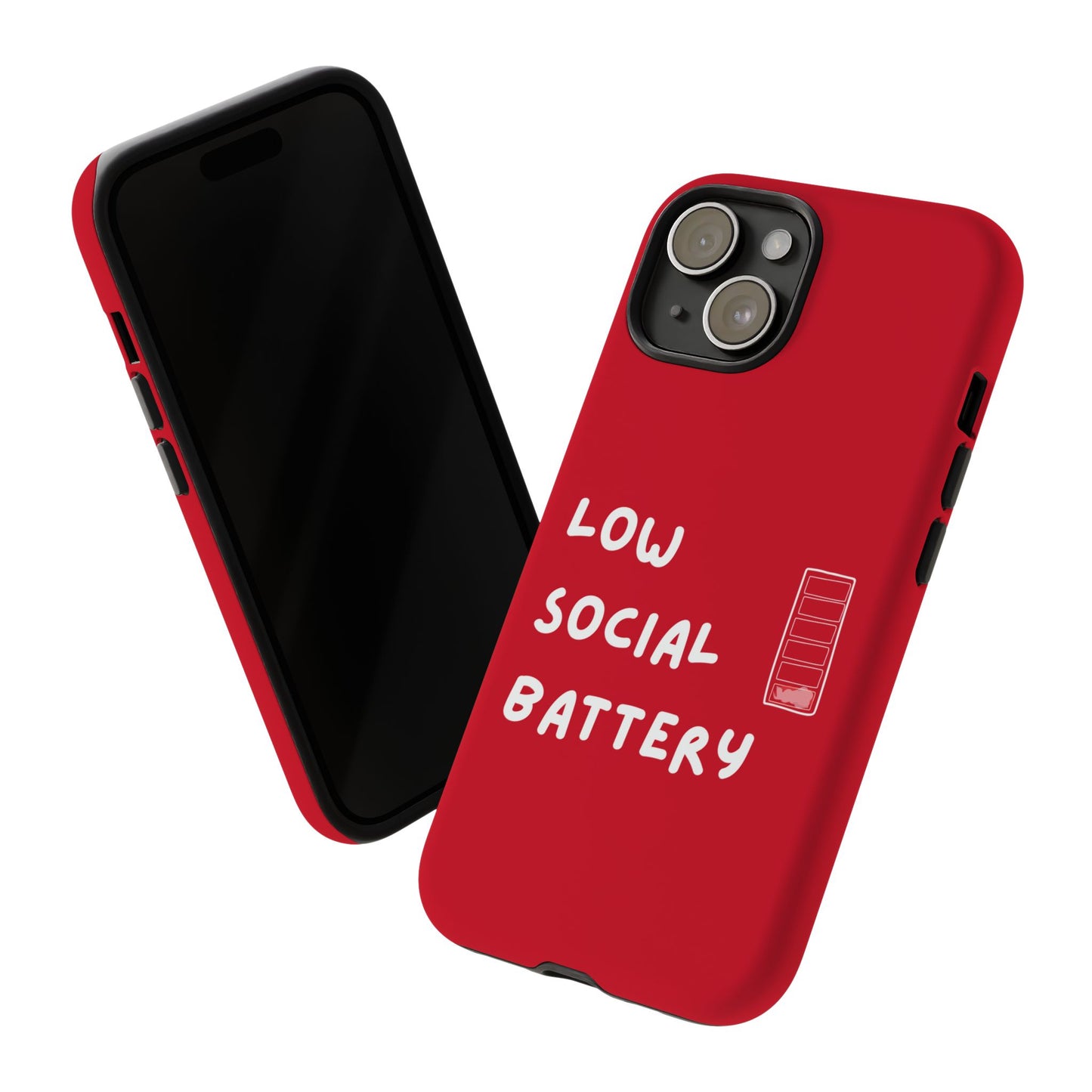 Low Social Battery Cover
