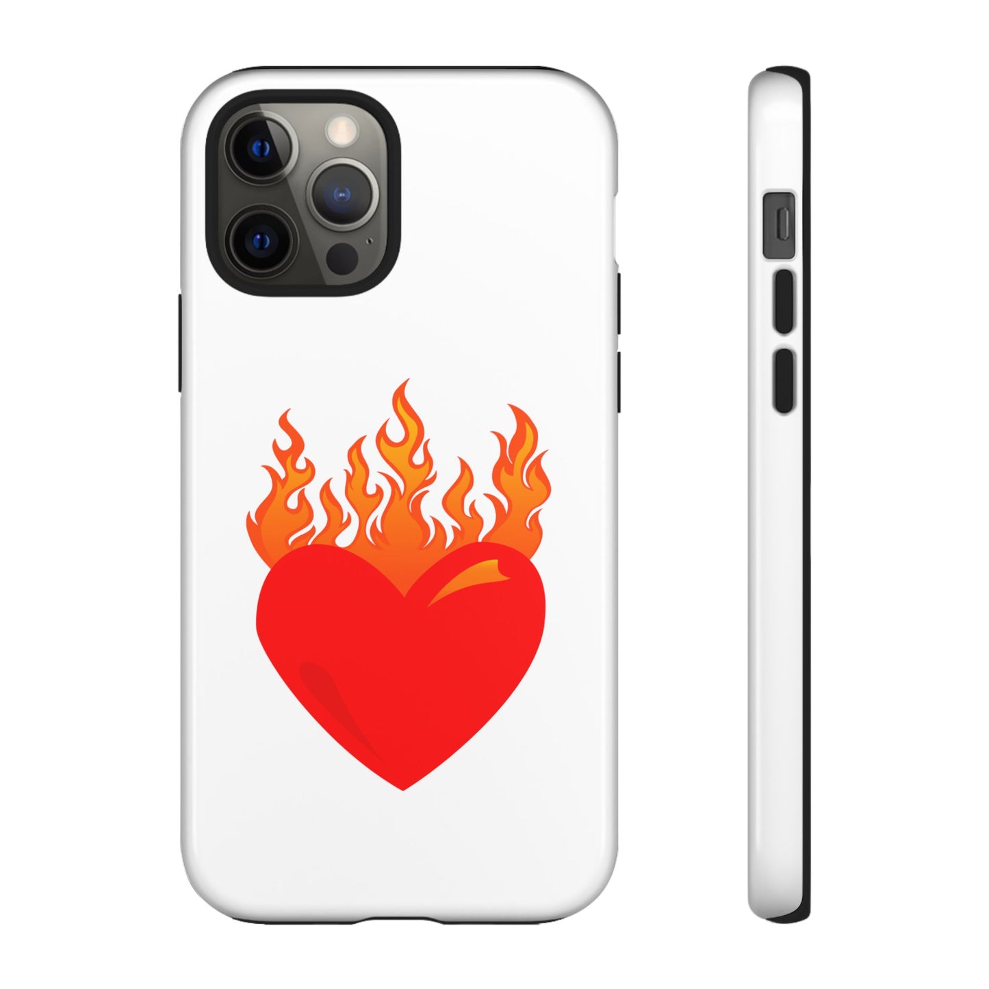 Burning Heart Tough Case