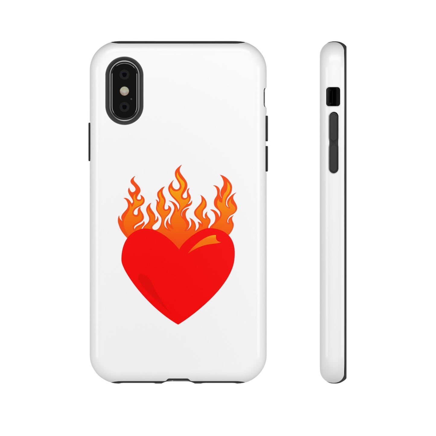 Burning Heart Tough Case