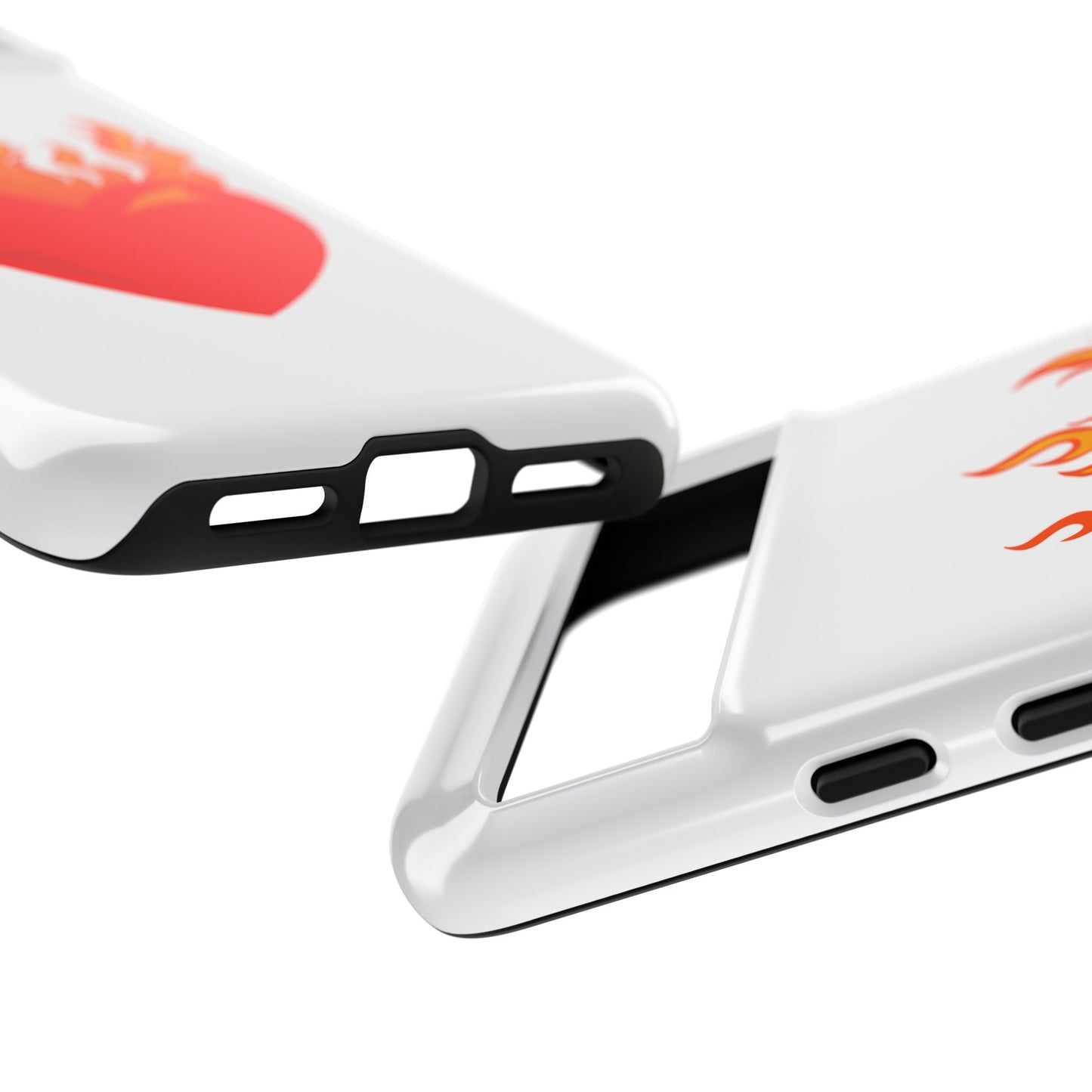 Burning Heart Tough Case