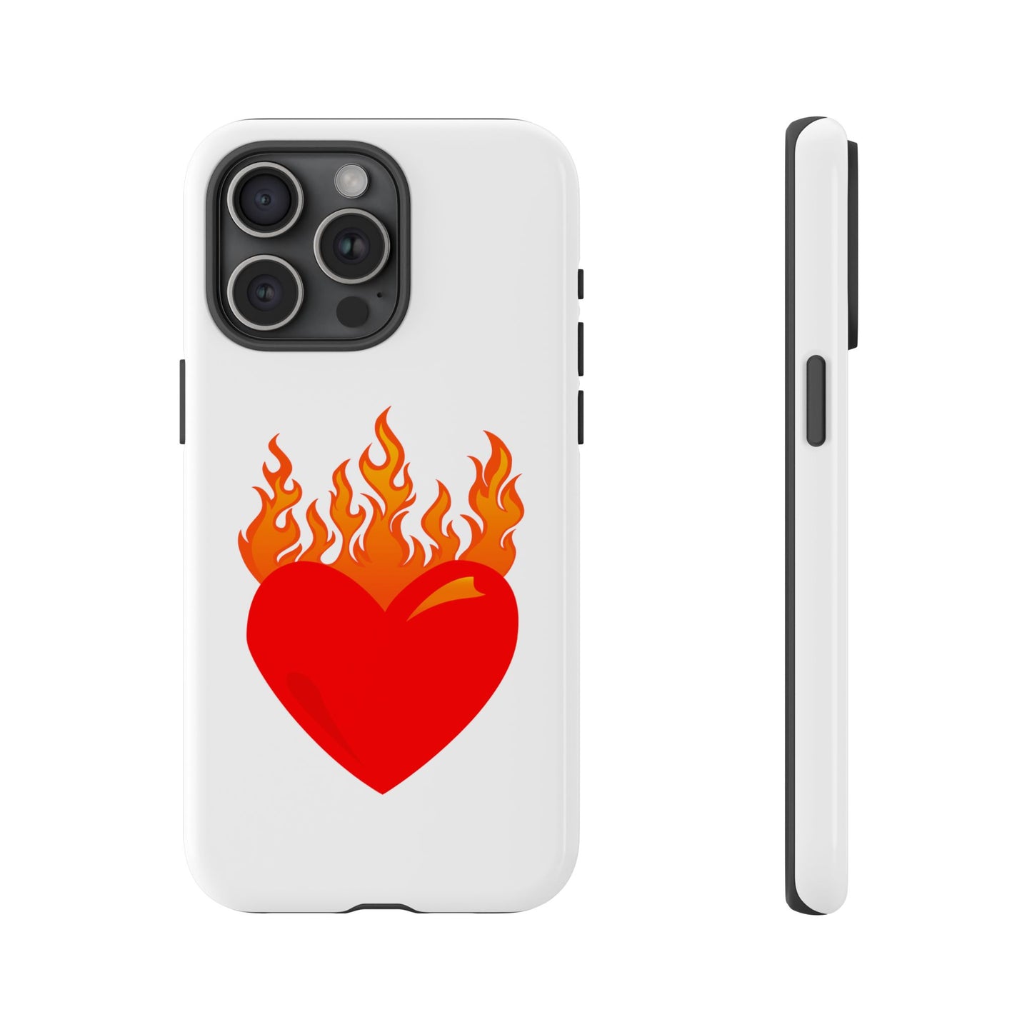 Burning Heart Tough Case