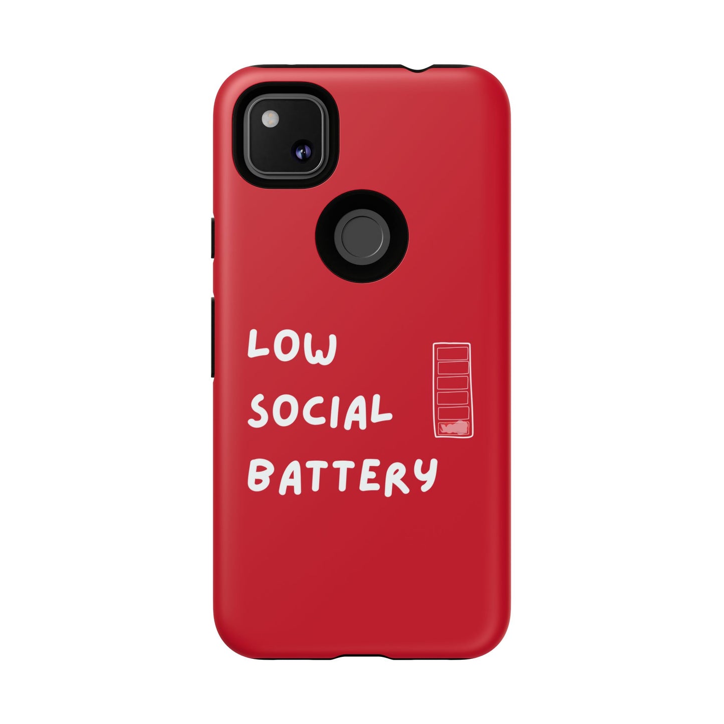 Low Social Battery Cover