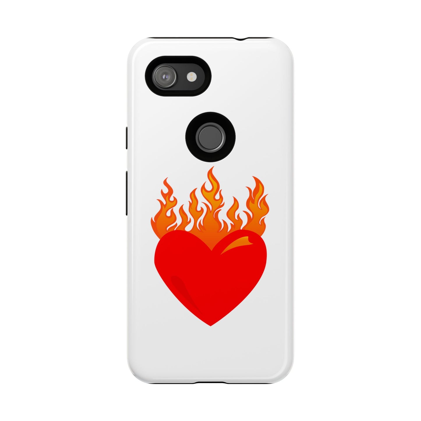 Burning Heart Tough Case