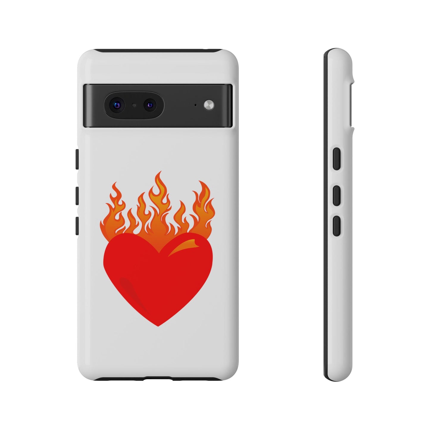 Burning Heart Tough Case