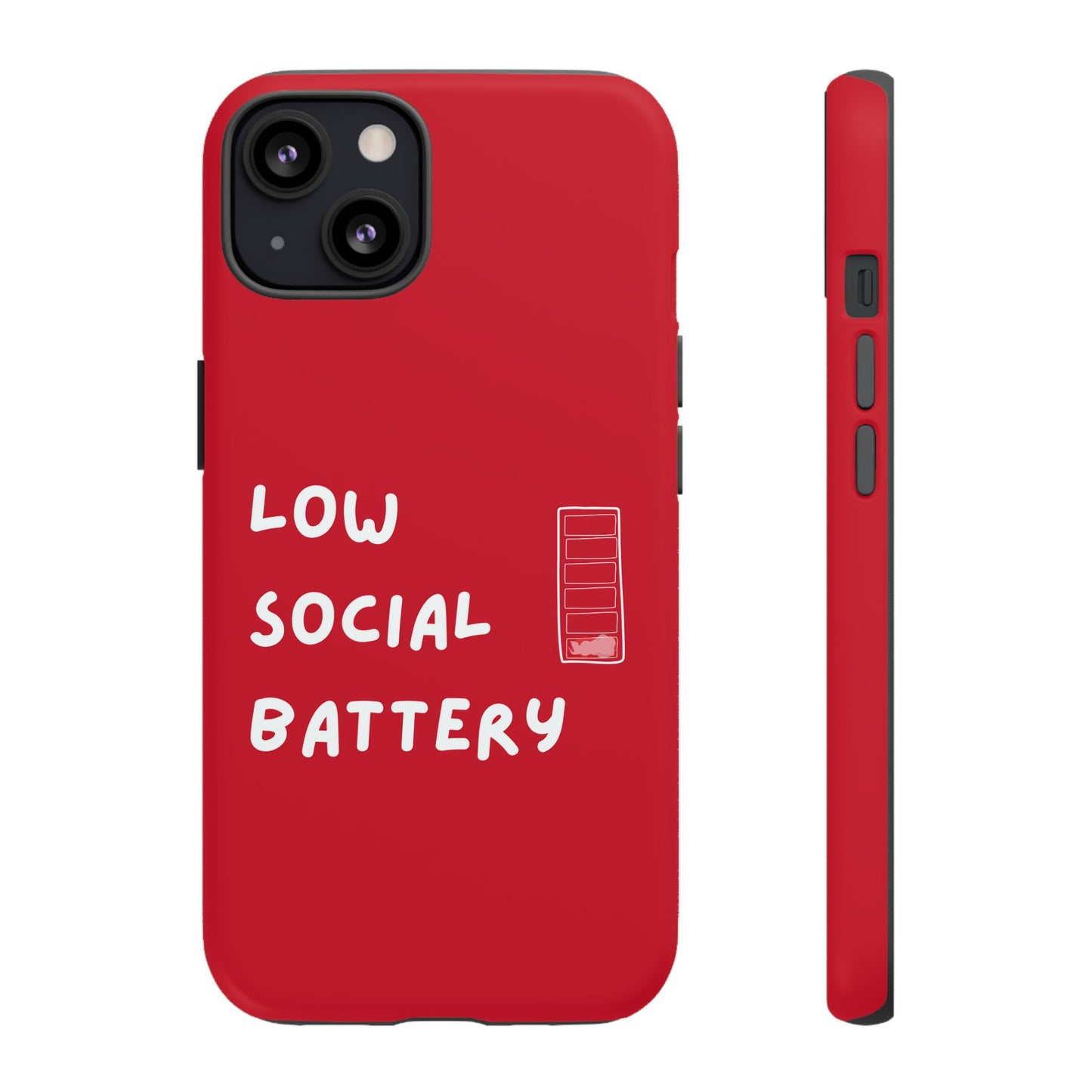 Low Social Battery Cover