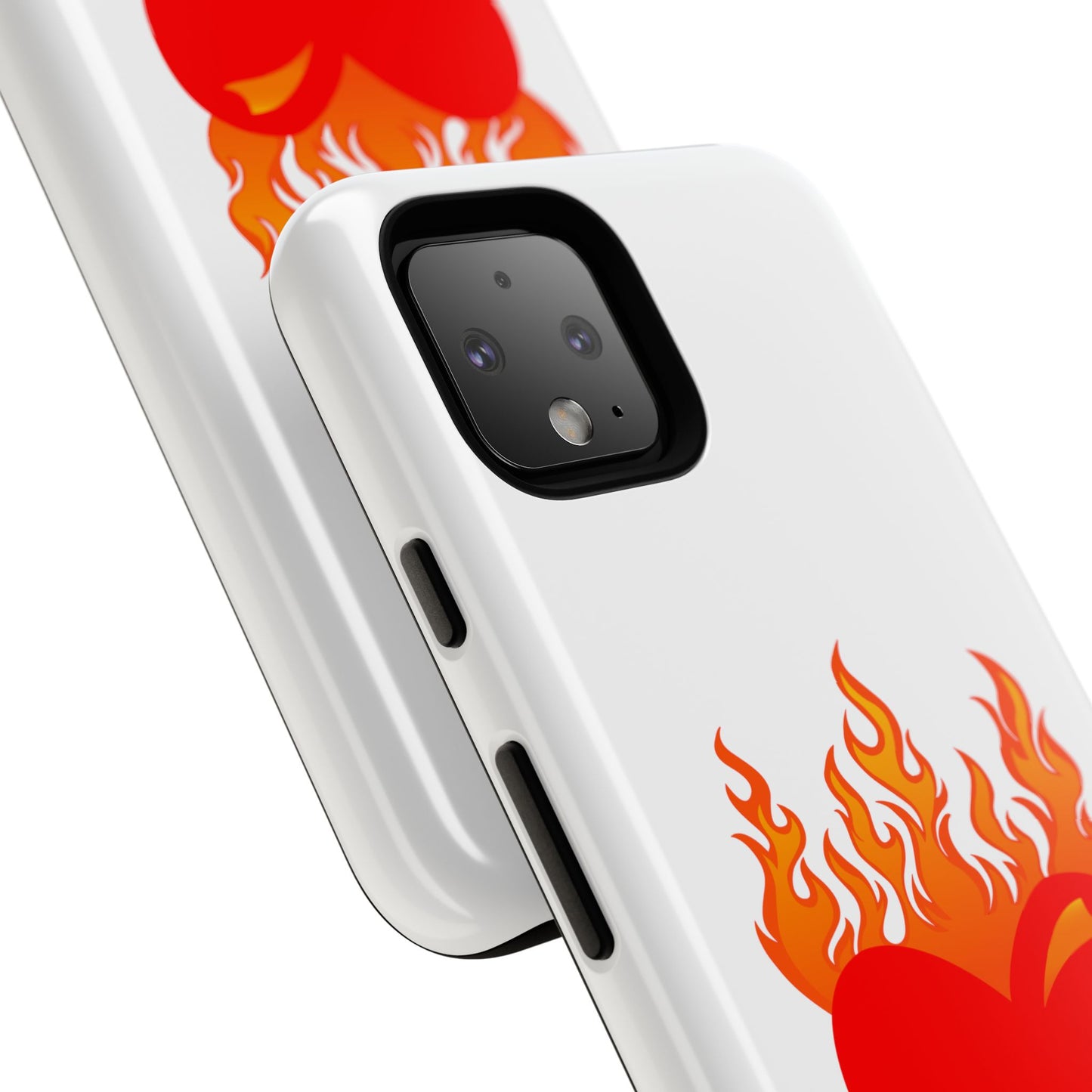 Burning Heart Tough Case