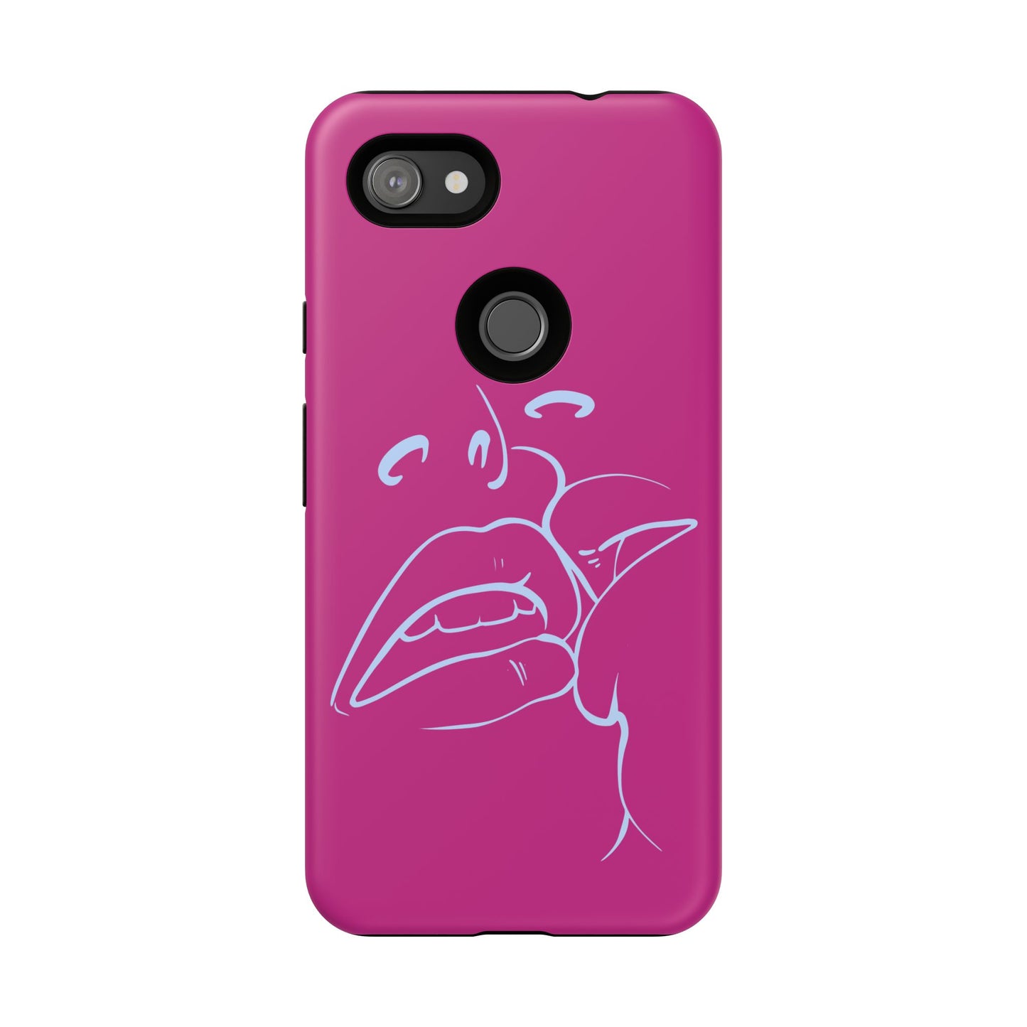 Blue kiss  Phone Case
