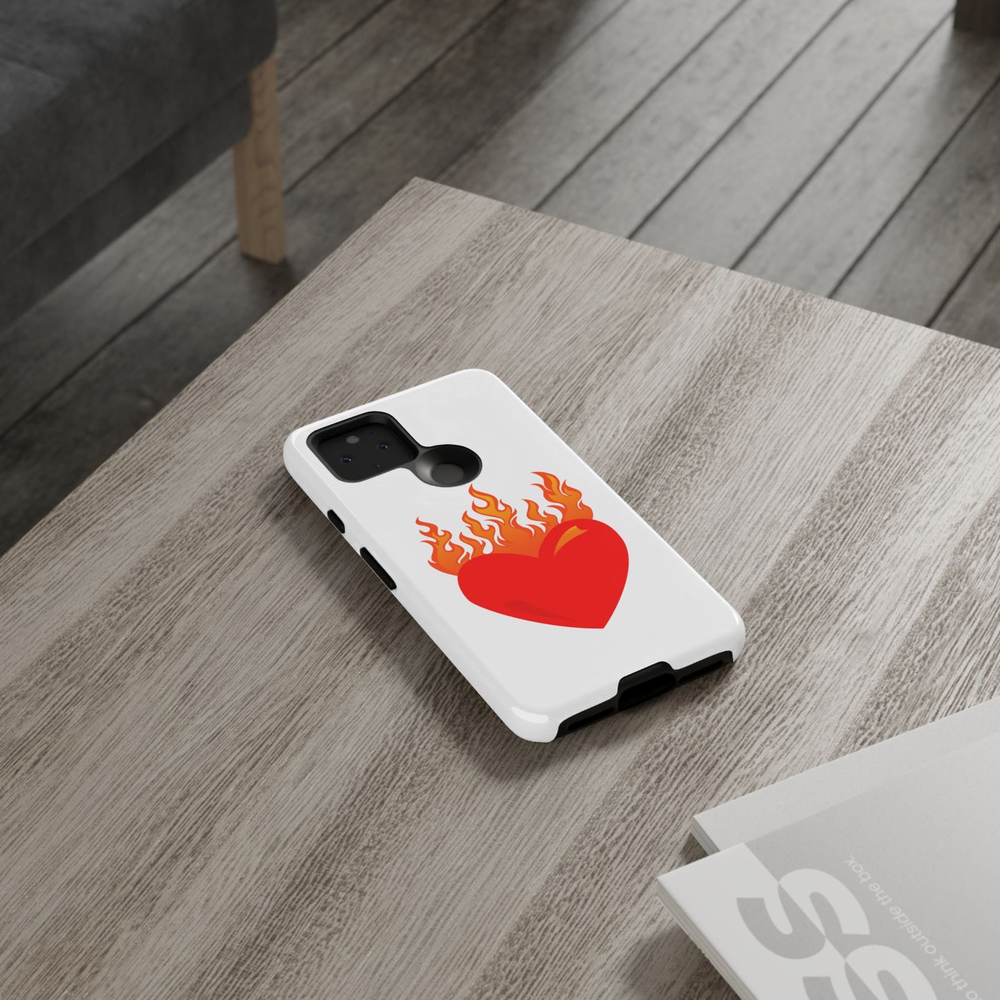 Burning Heart Tough Case