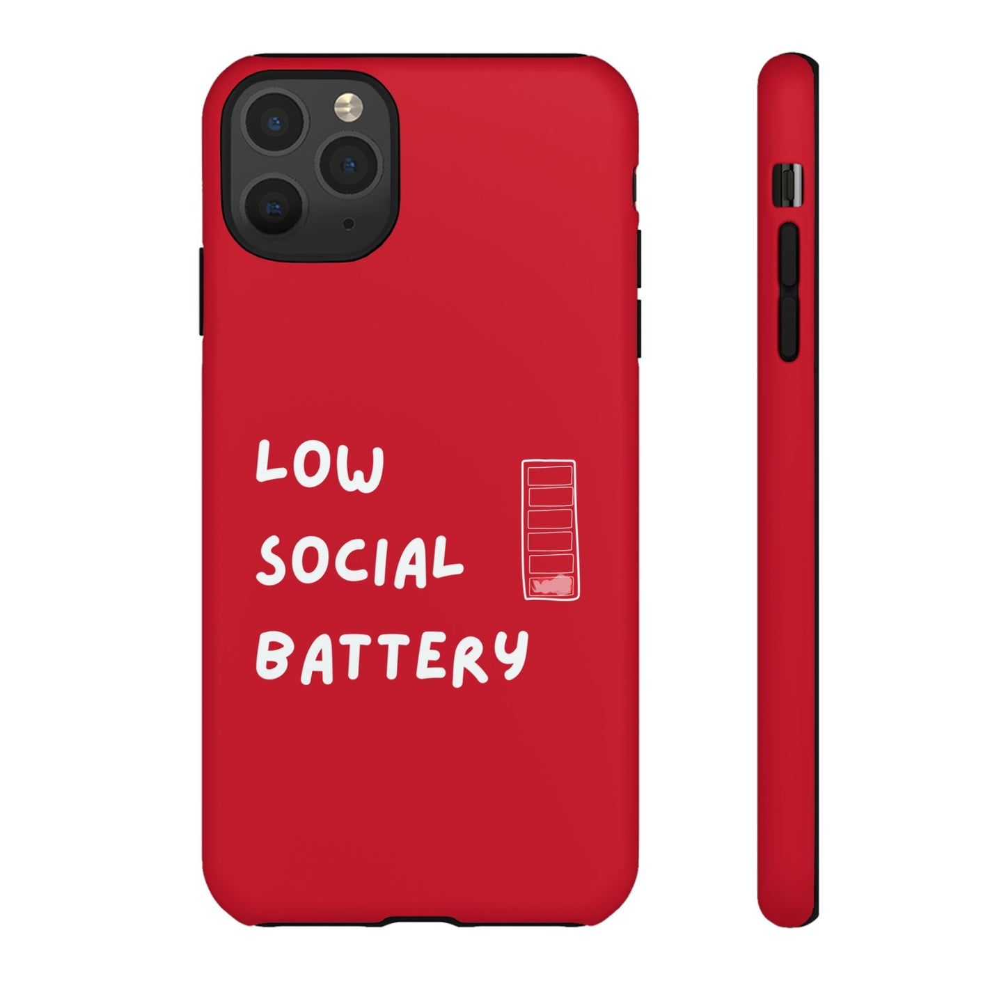 Low Social Battery Cover