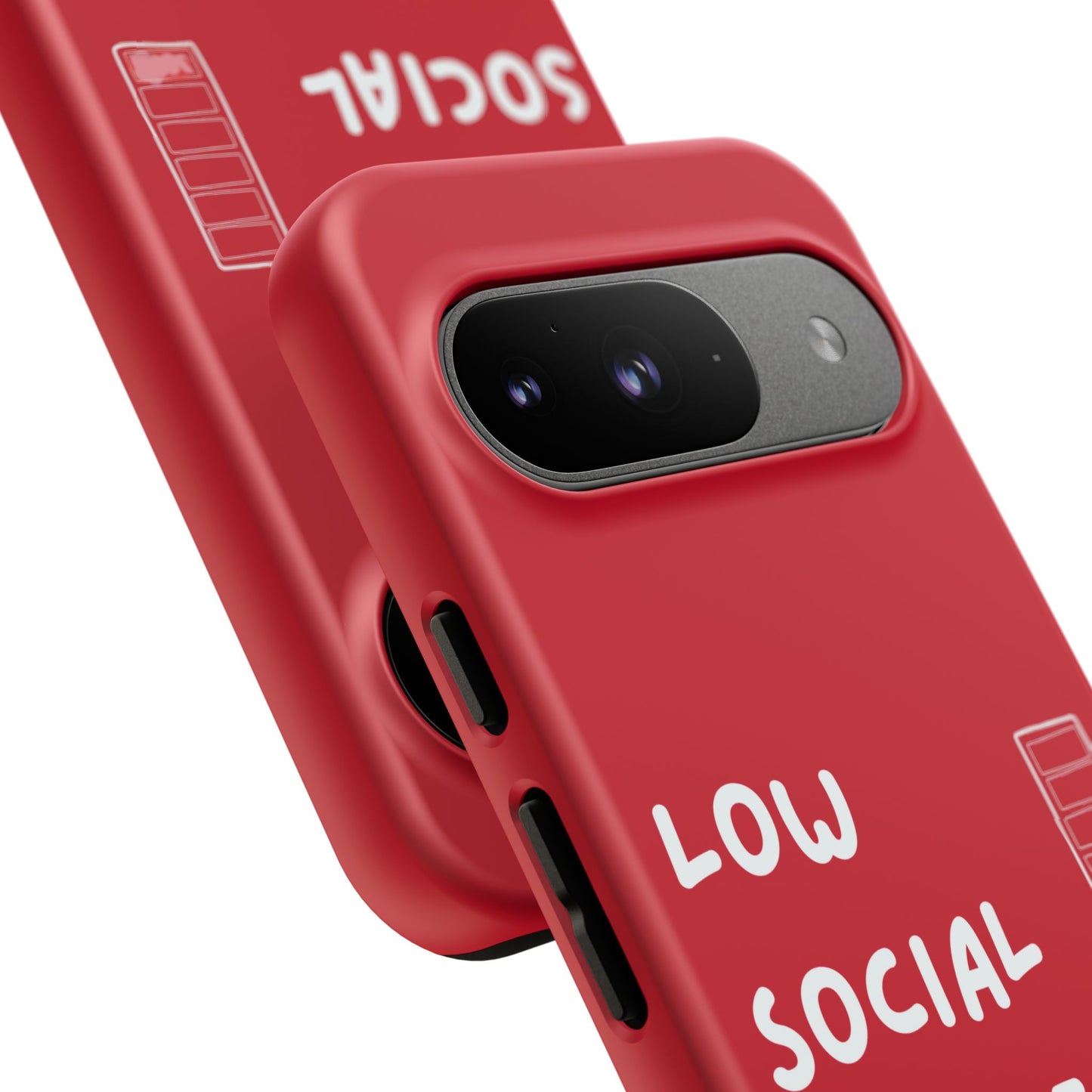 Low Social Battery Cover