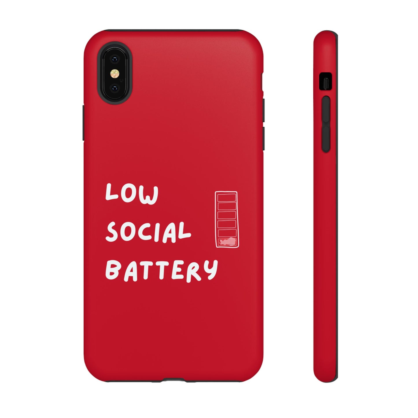 Low Social Battery Cover