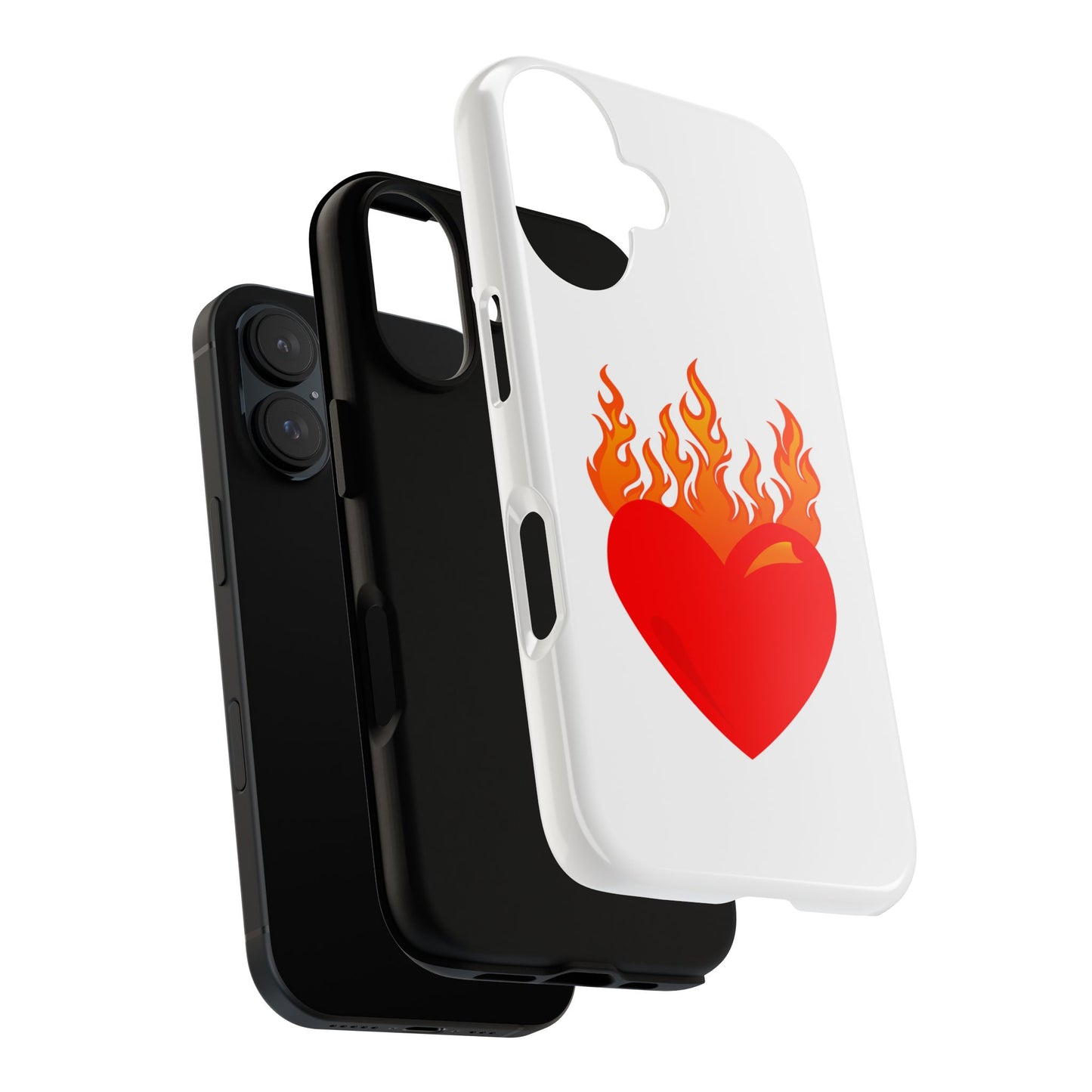 Burning Heart Tough Case