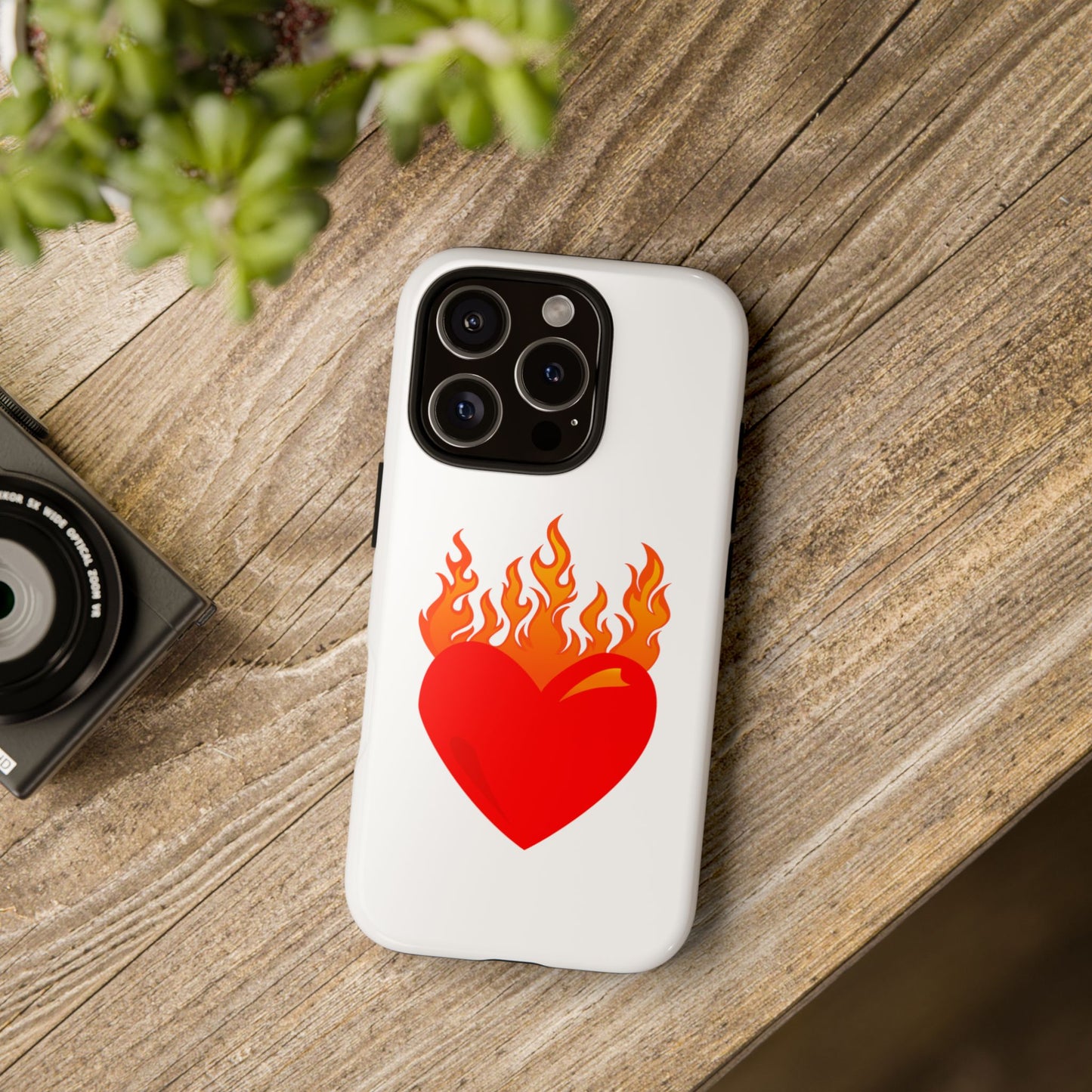 Burning Heart Tough Case