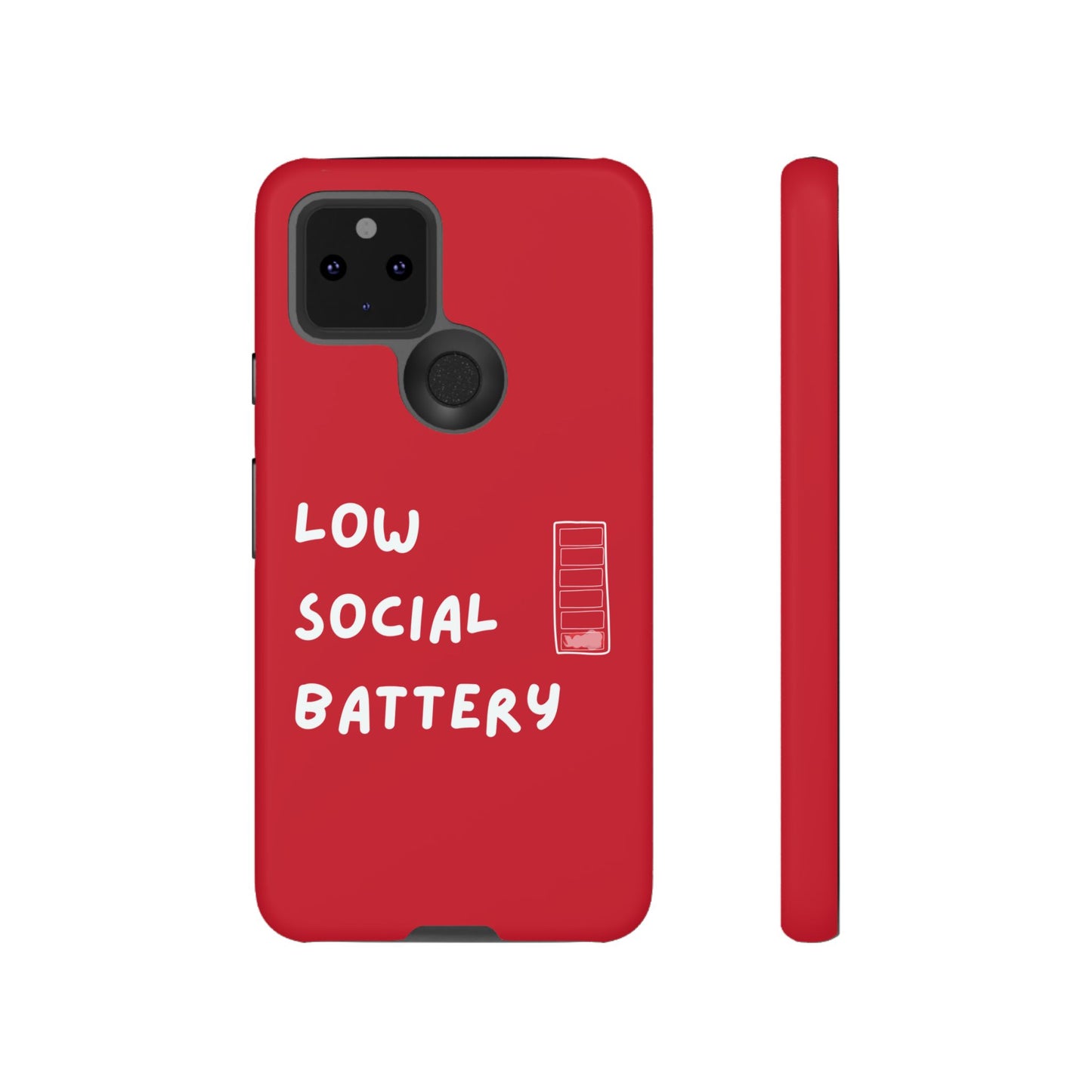 Low Social Battery Cover