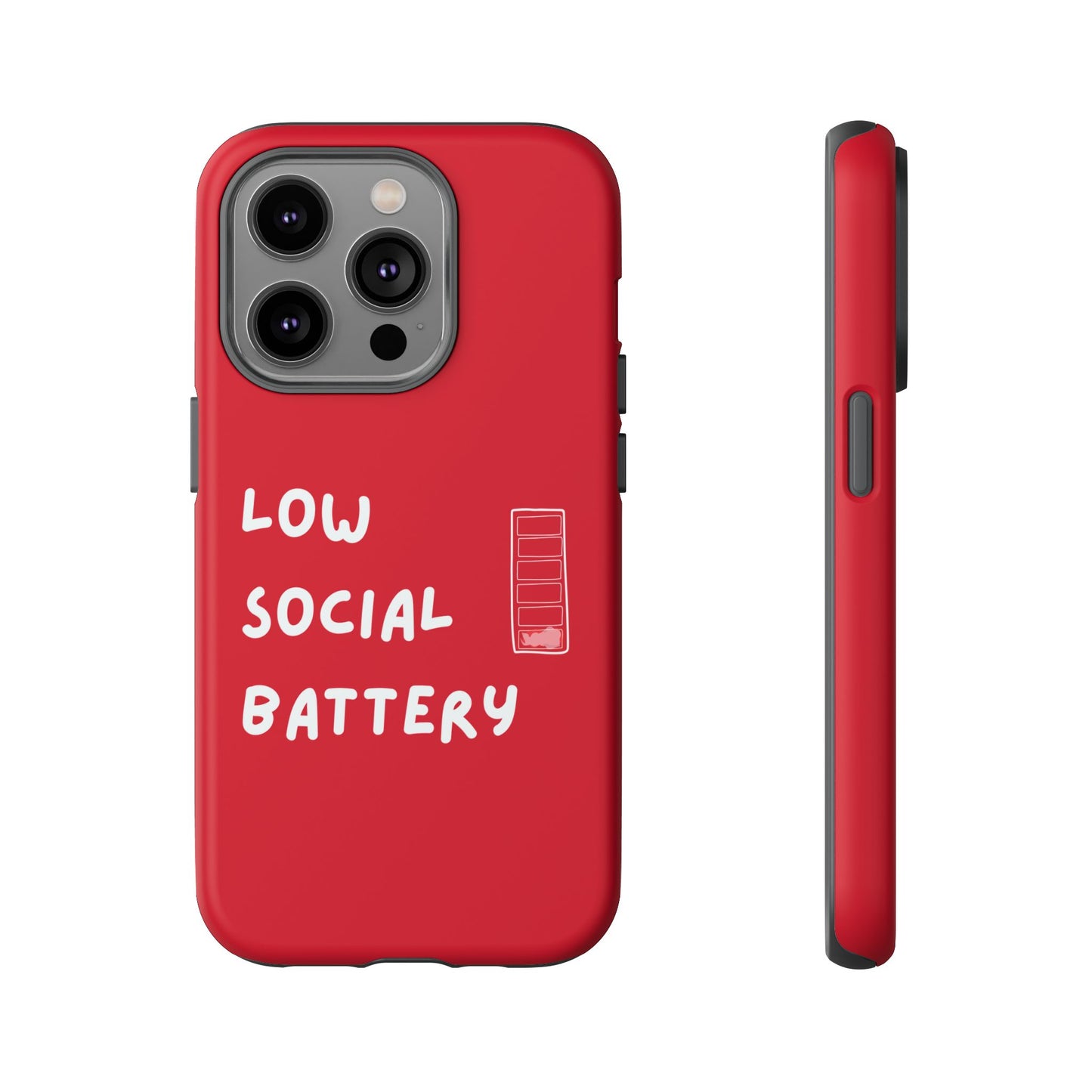 Low Social Battery Cover
