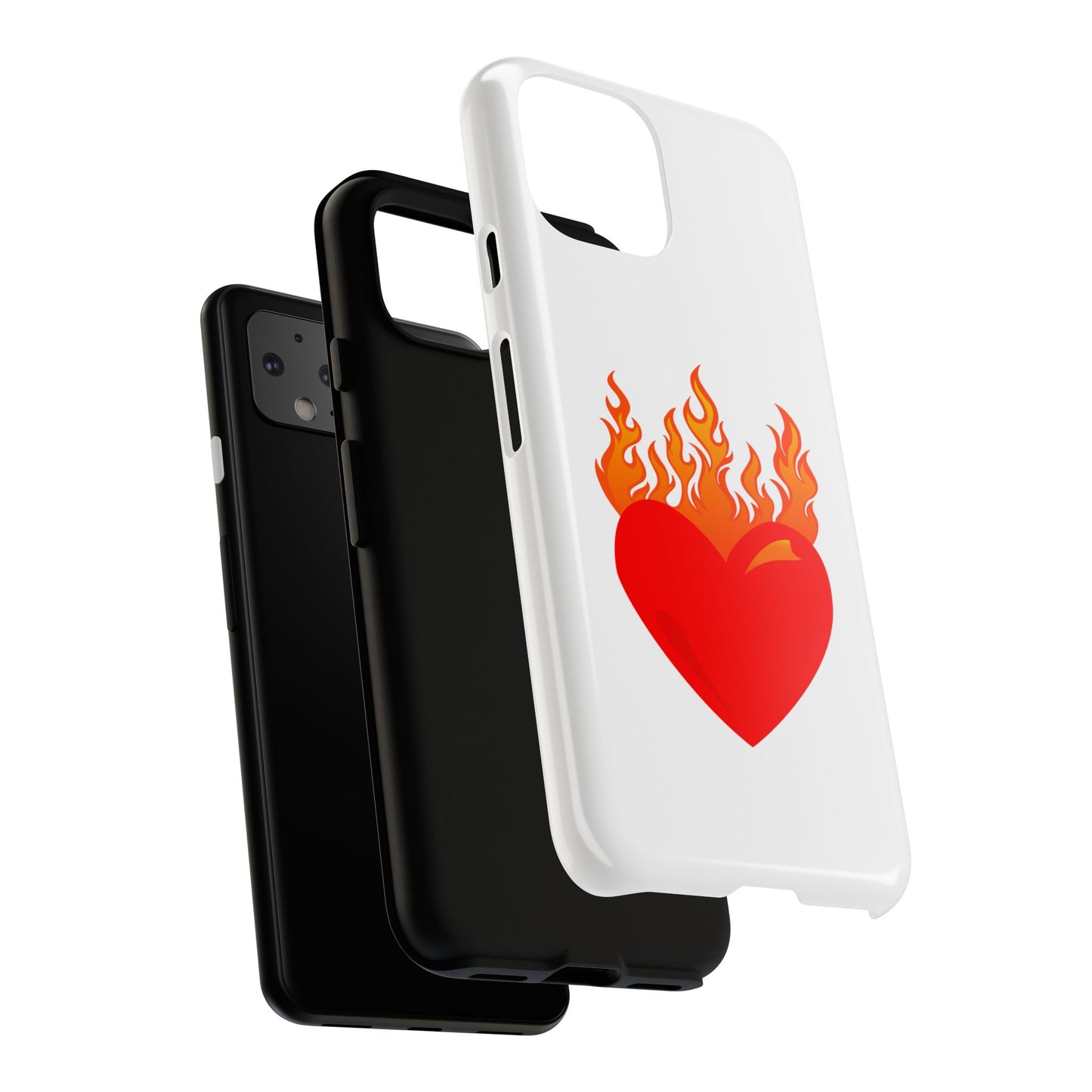 Burning Heart Tough Case