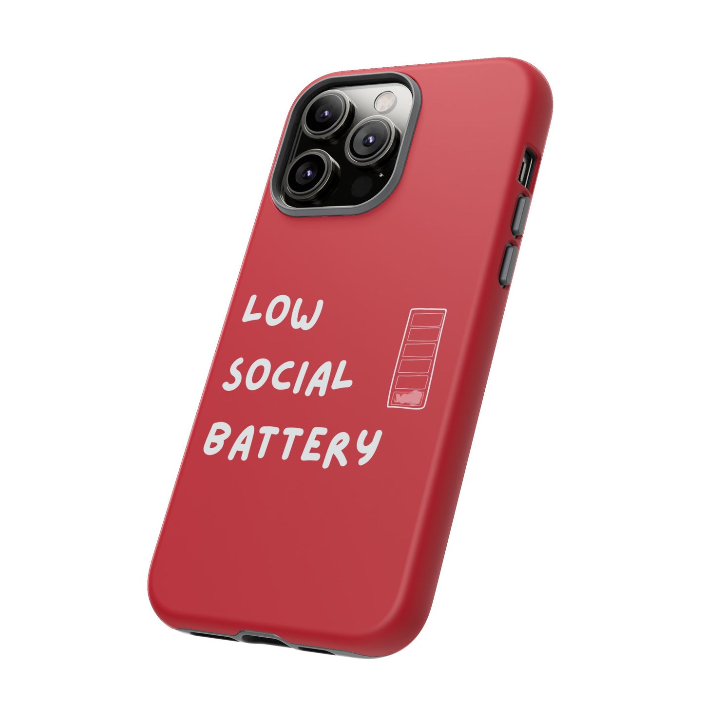 Low Social Battery Cover