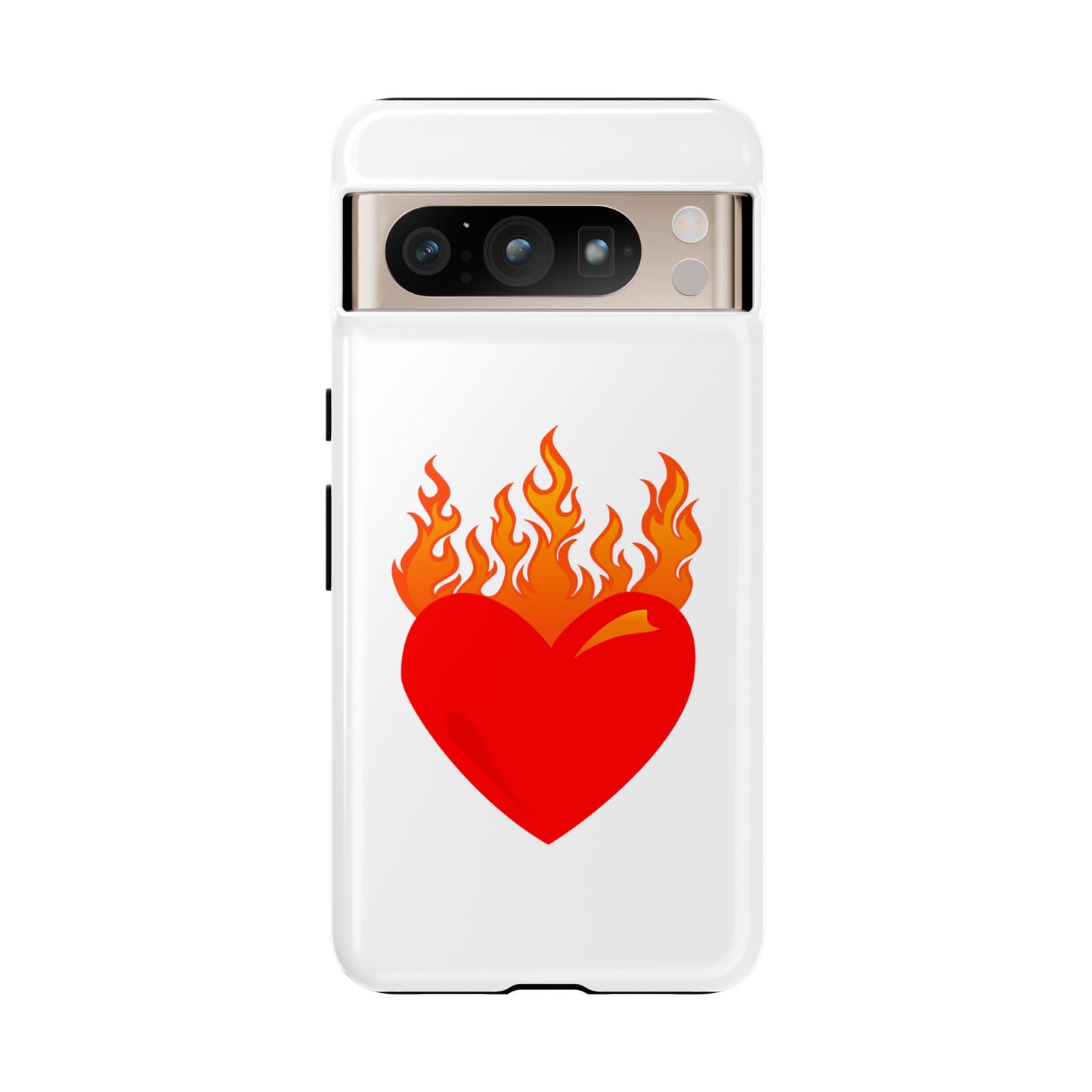 Burning Heart Tough Case