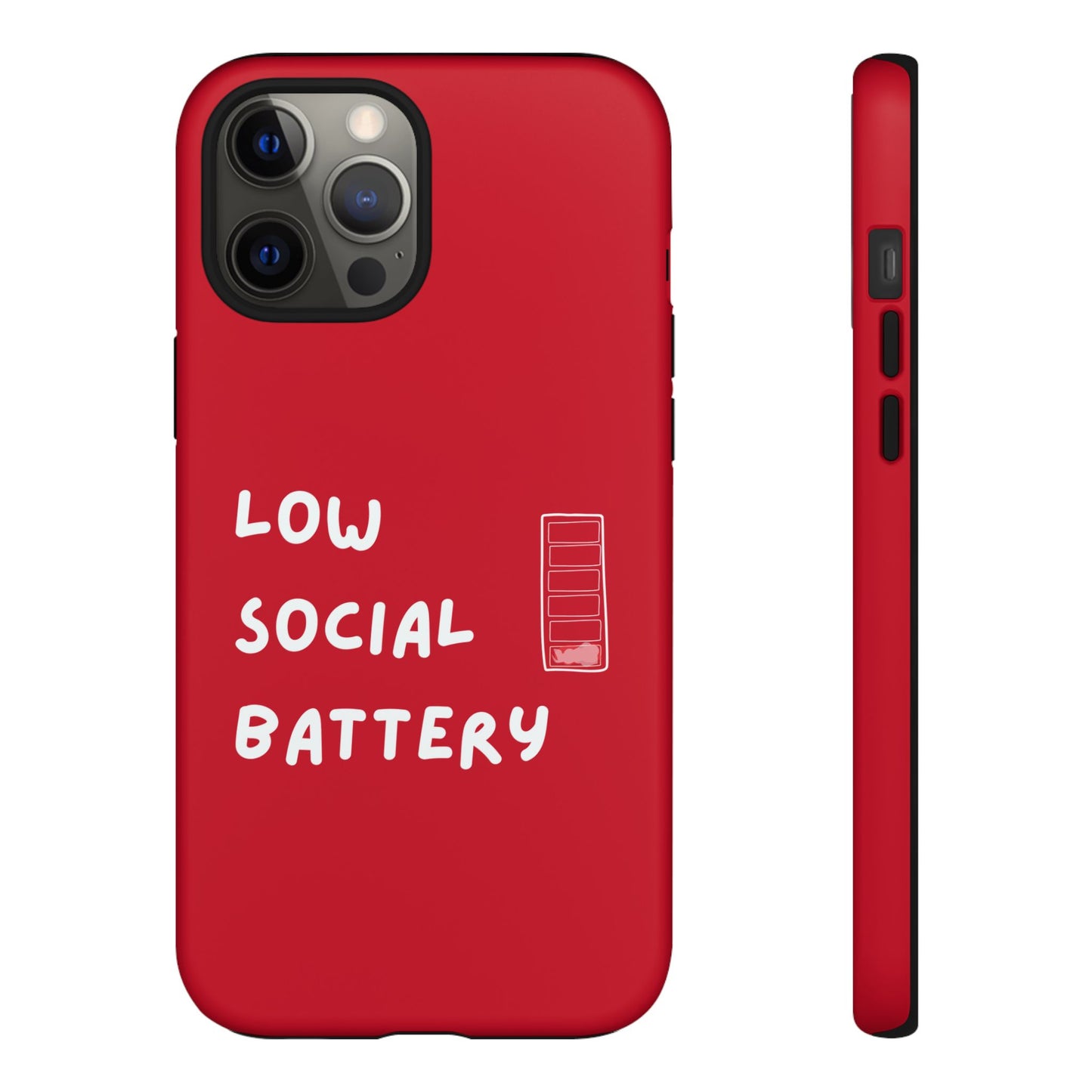 Low Social Battery Cover