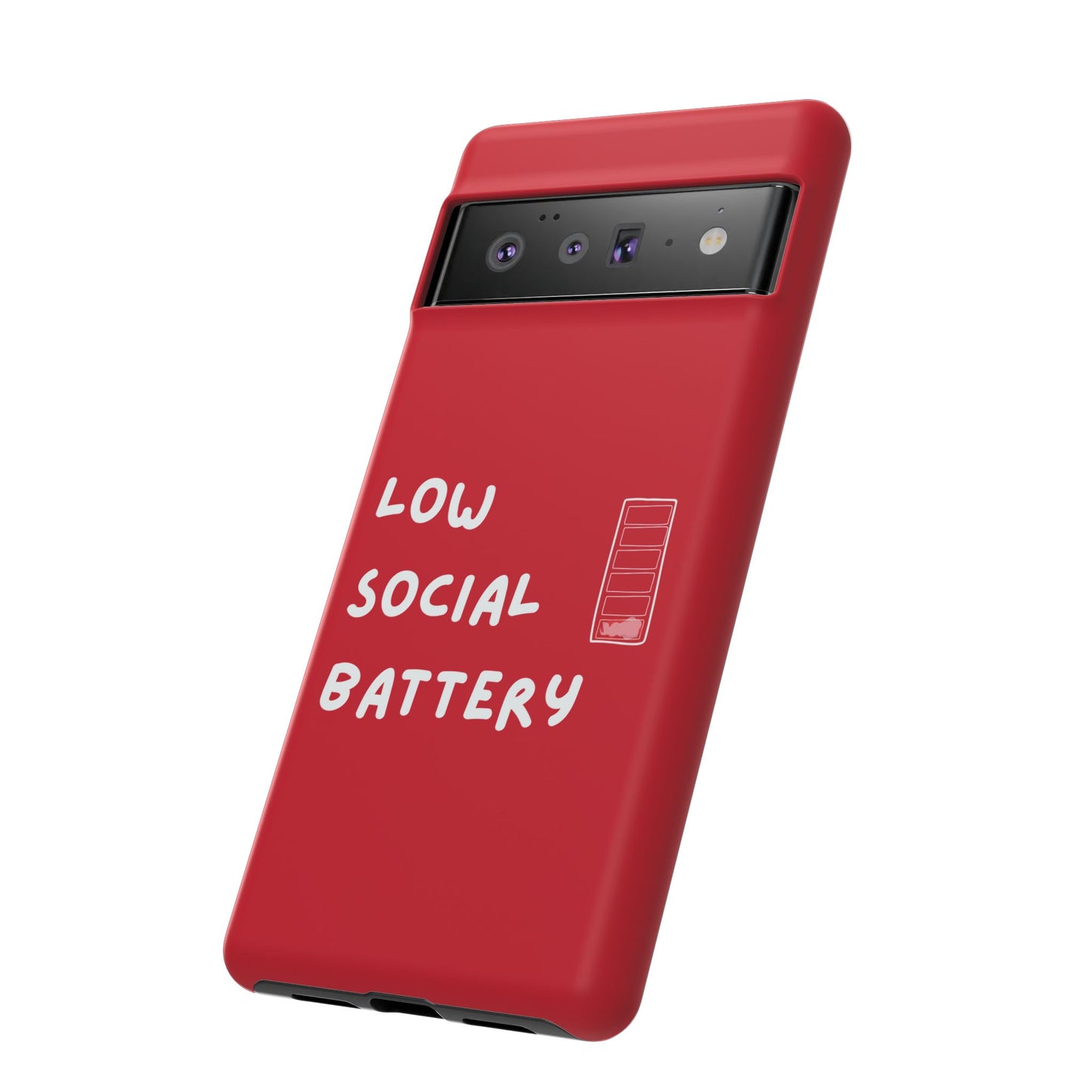 Low Social Battery Cover