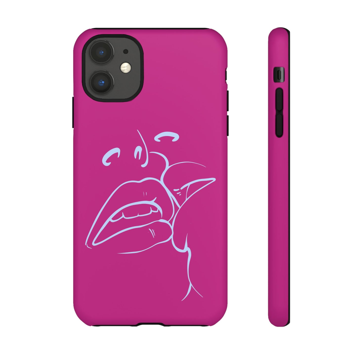 Blue kiss  Phone Case