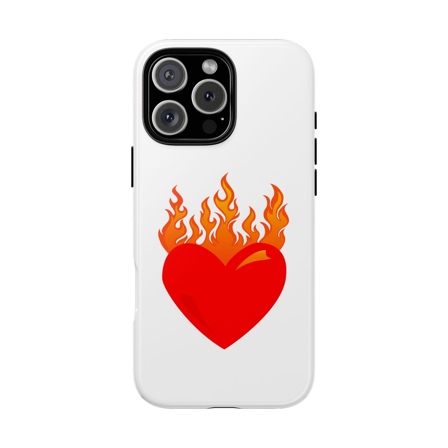 Burning Heart Tough Case