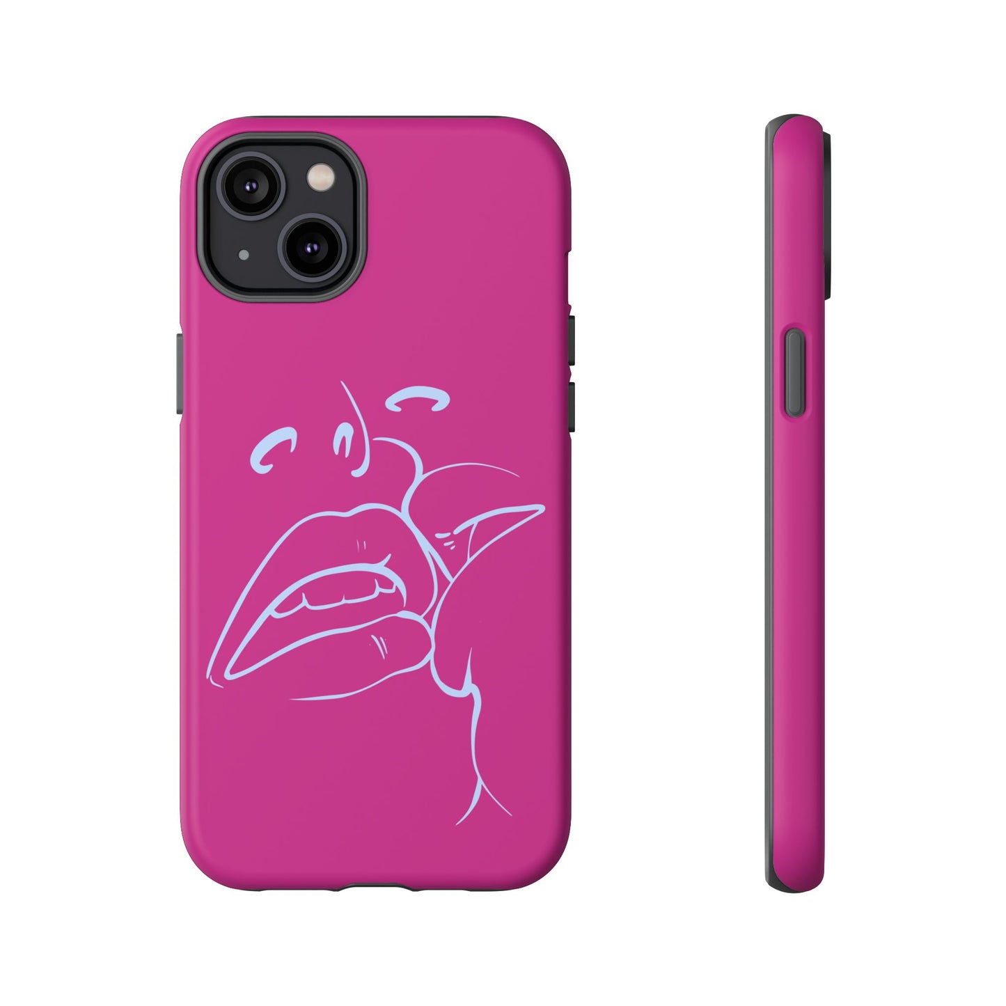 Blue kiss  Phone Case