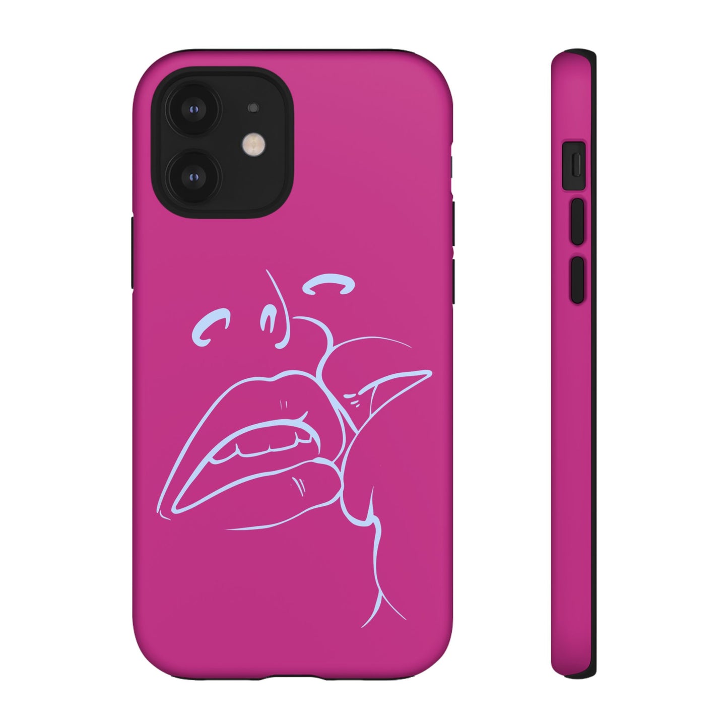 Blue kiss  Phone Case