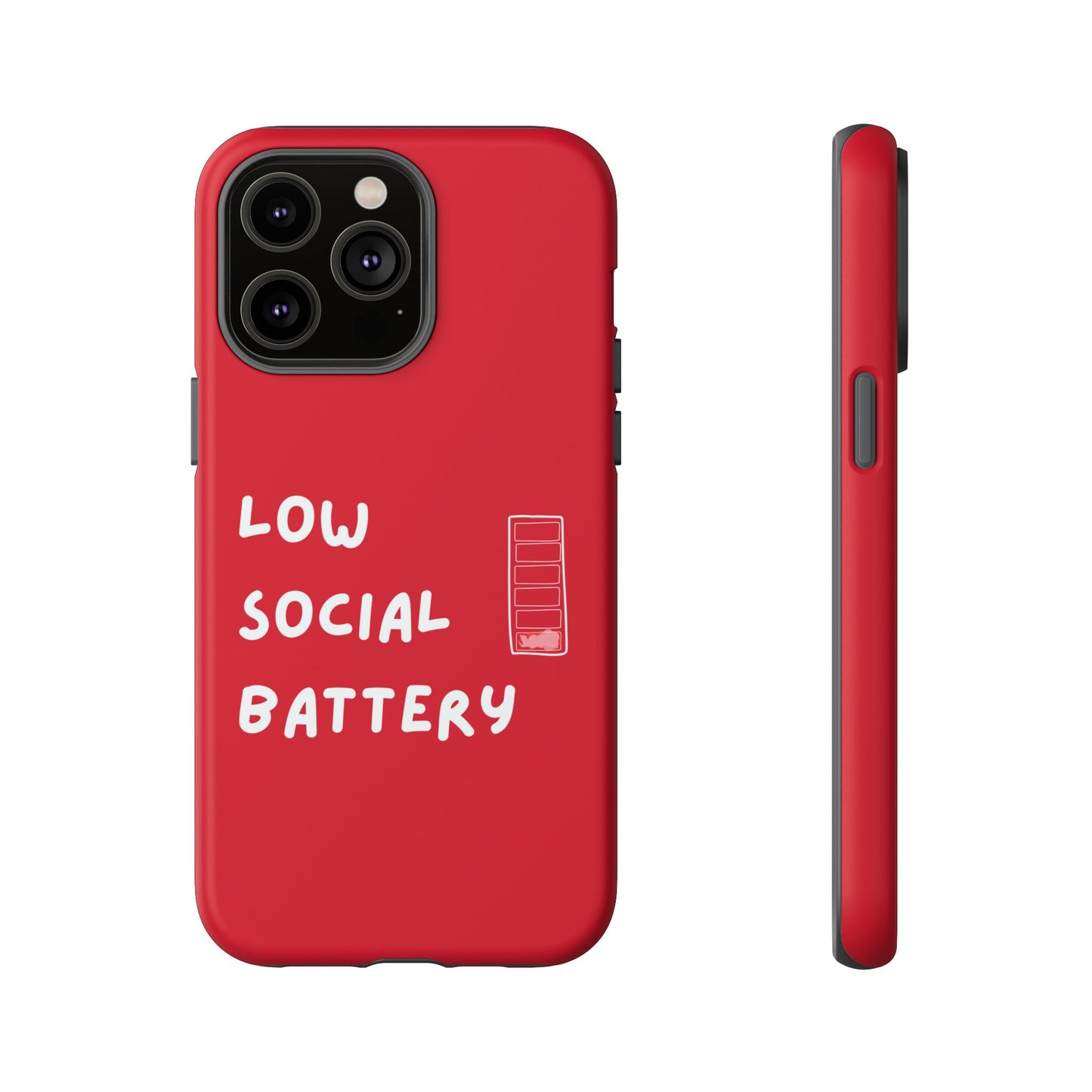 Low Social Battery Cover