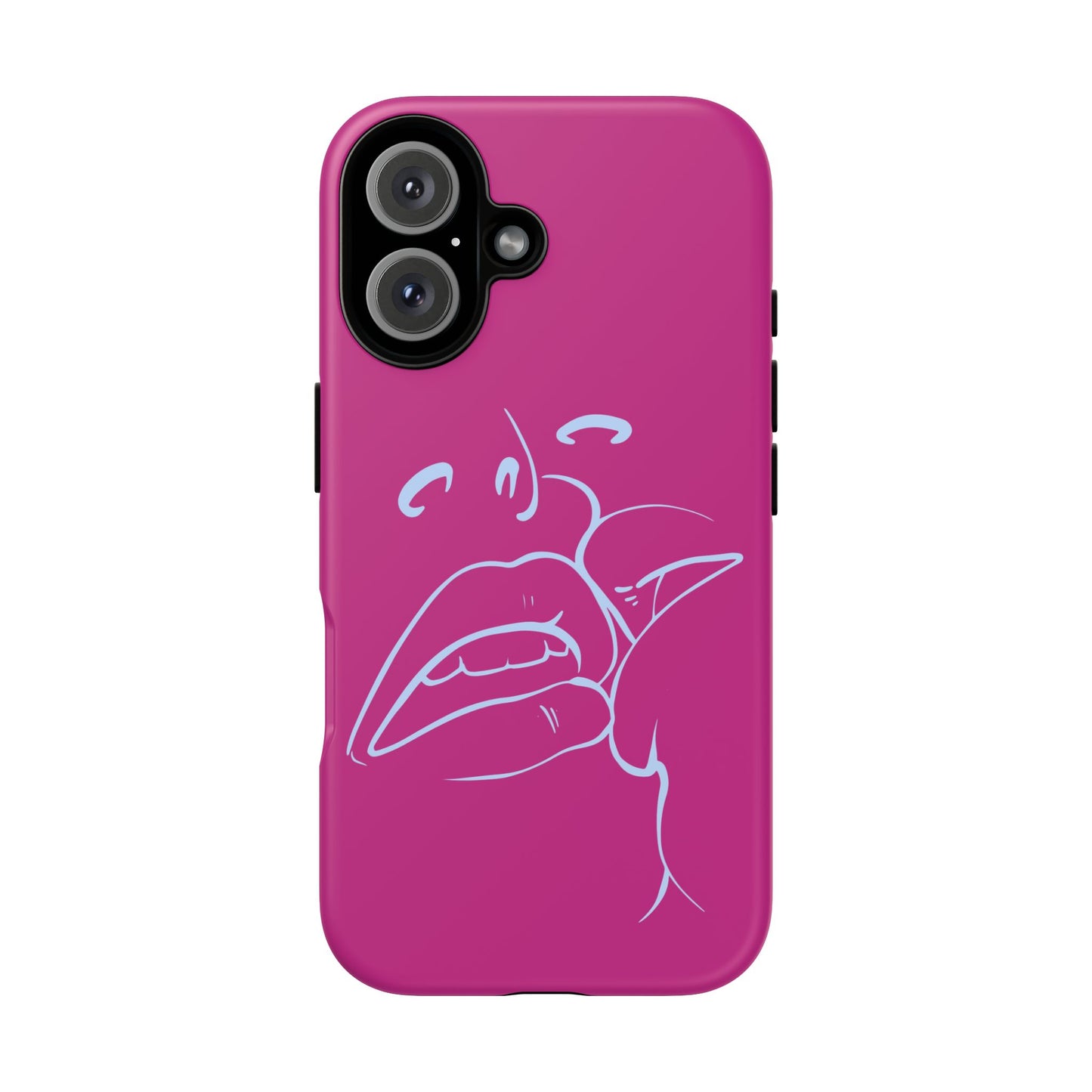Blue kiss  Phone Case