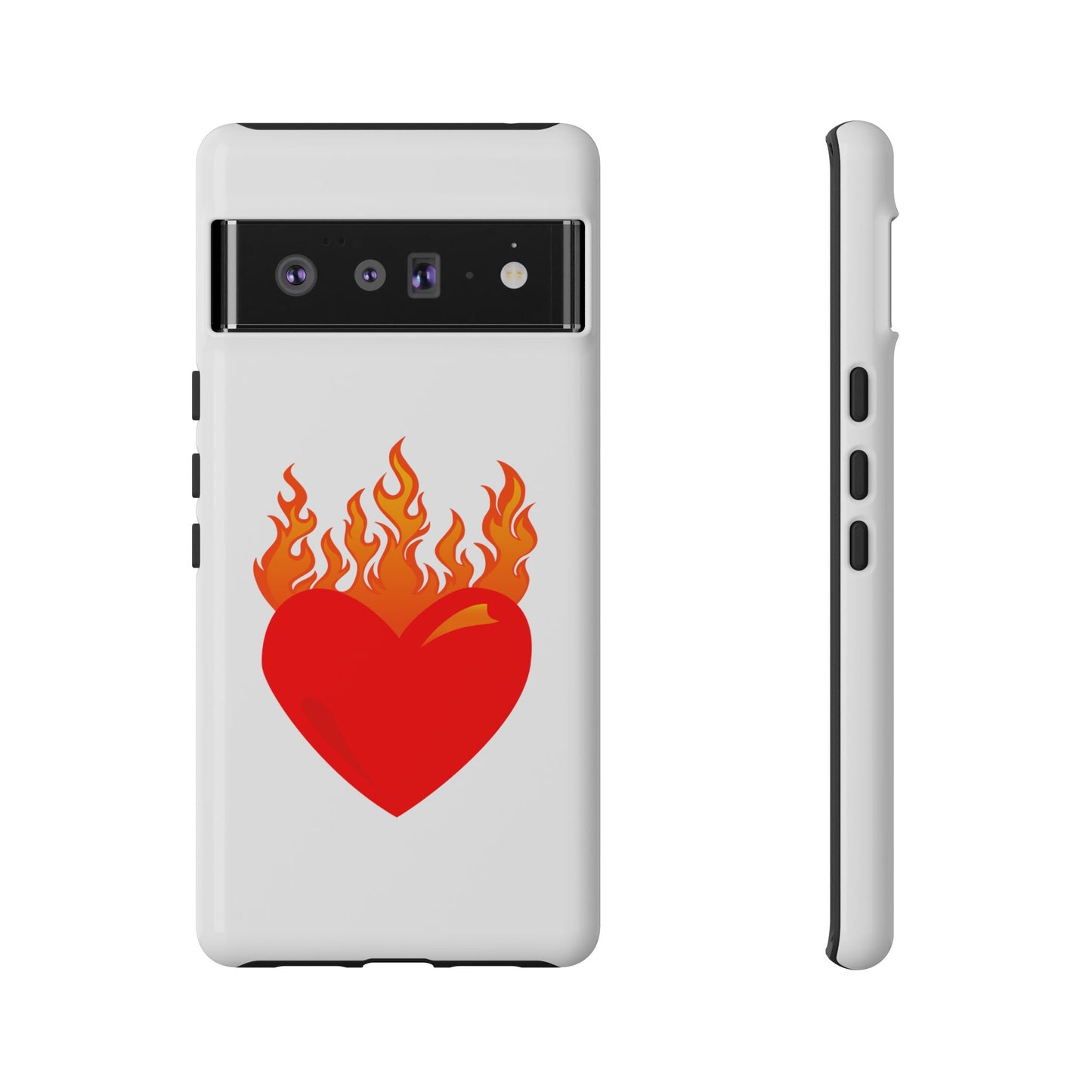 Burning Heart Tough Case
