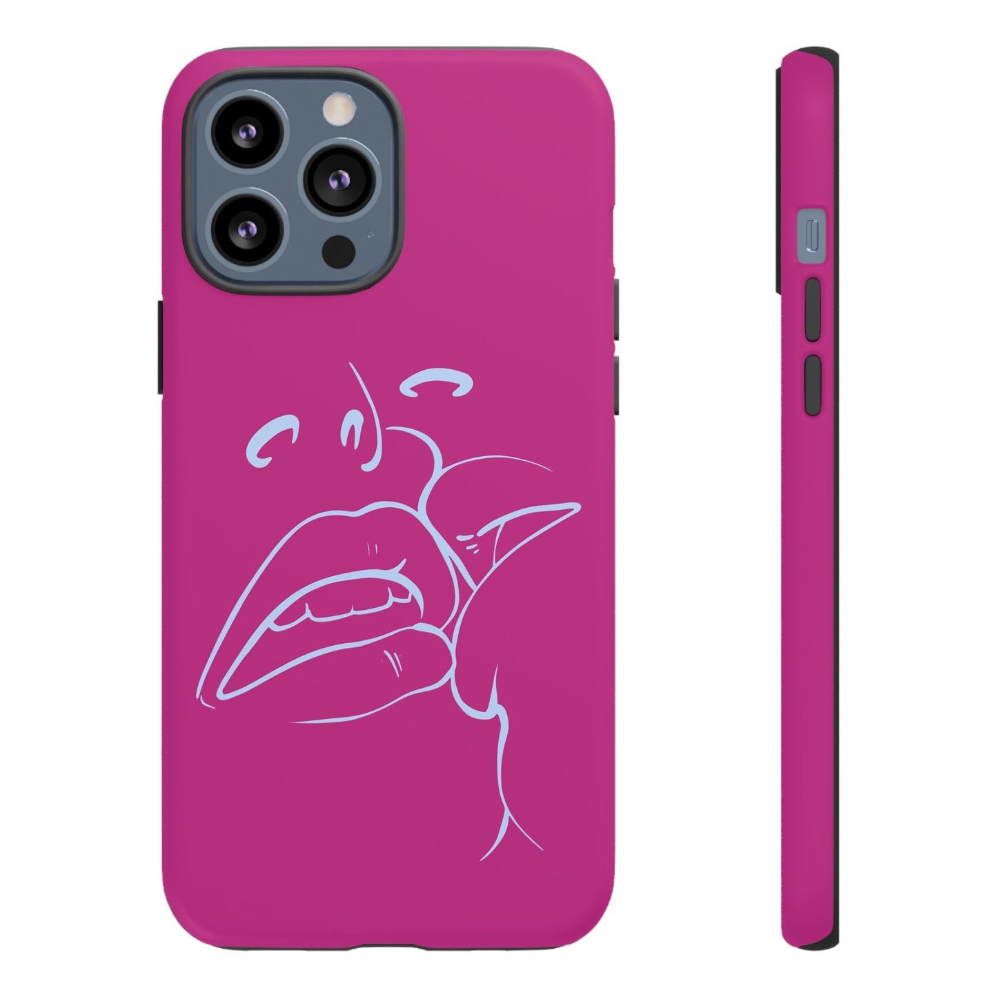 Blue kiss  Phone Case