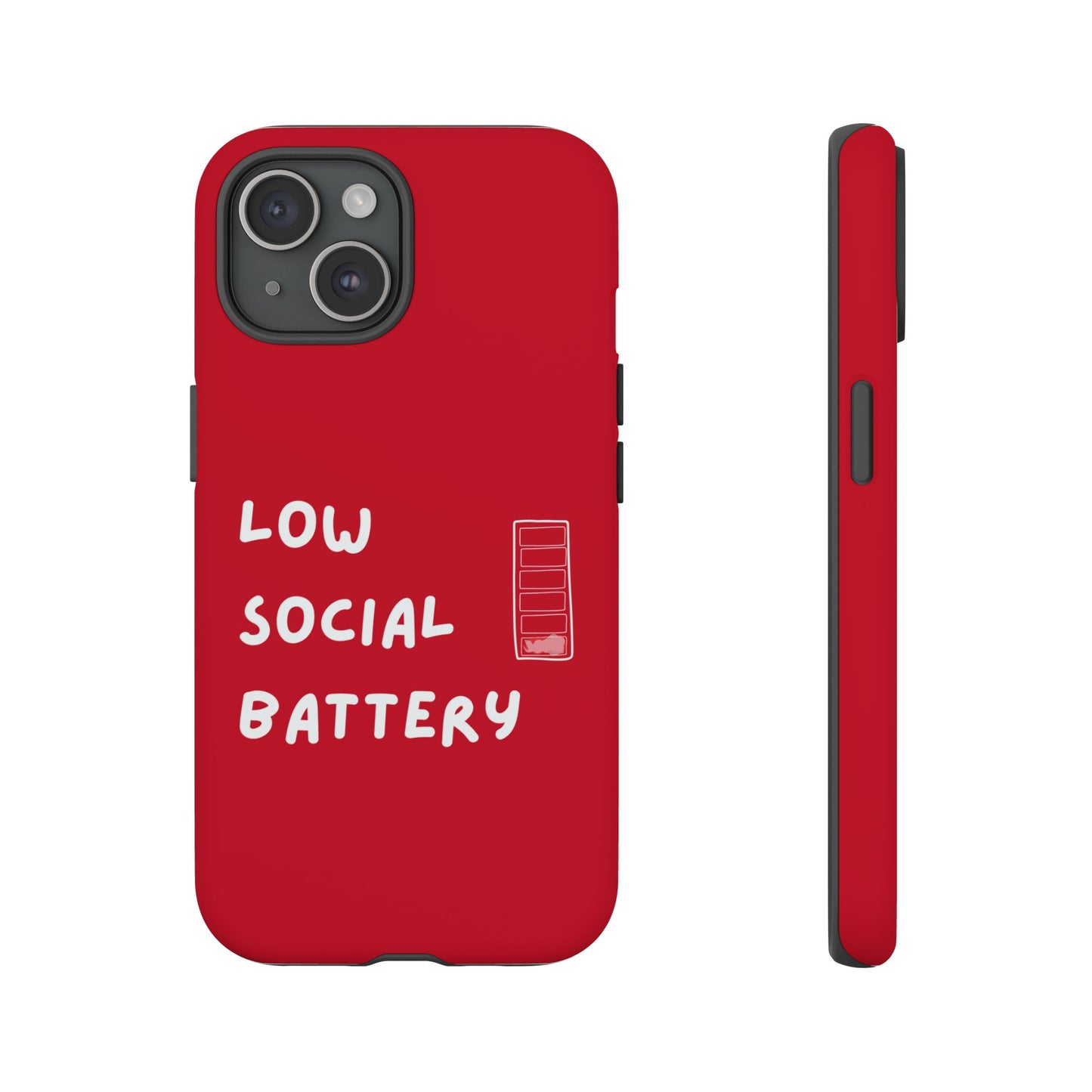 Low Social Battery Cover