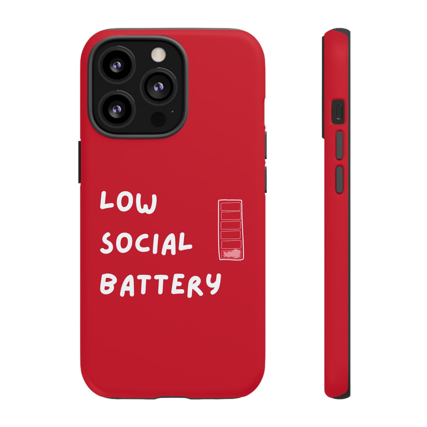 Low Social Battery Cover