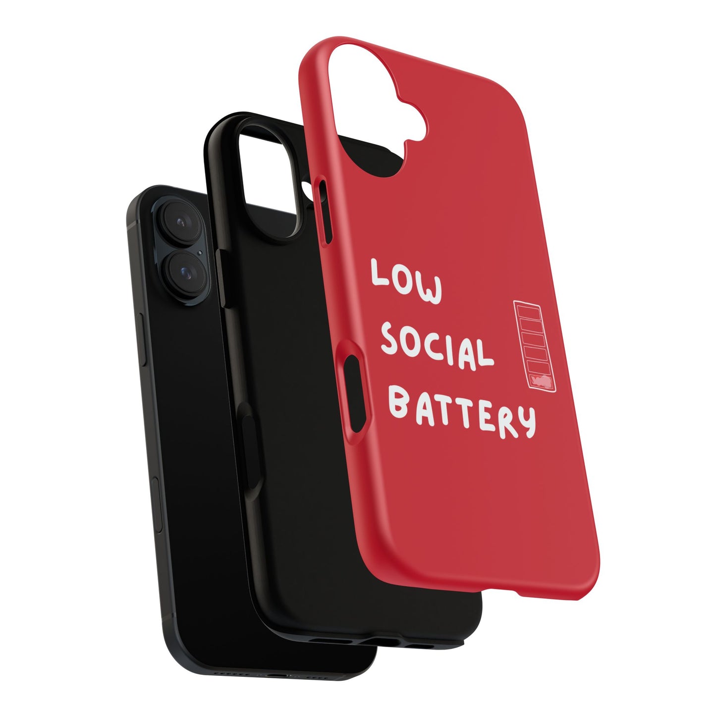 Low Social Battery Cover