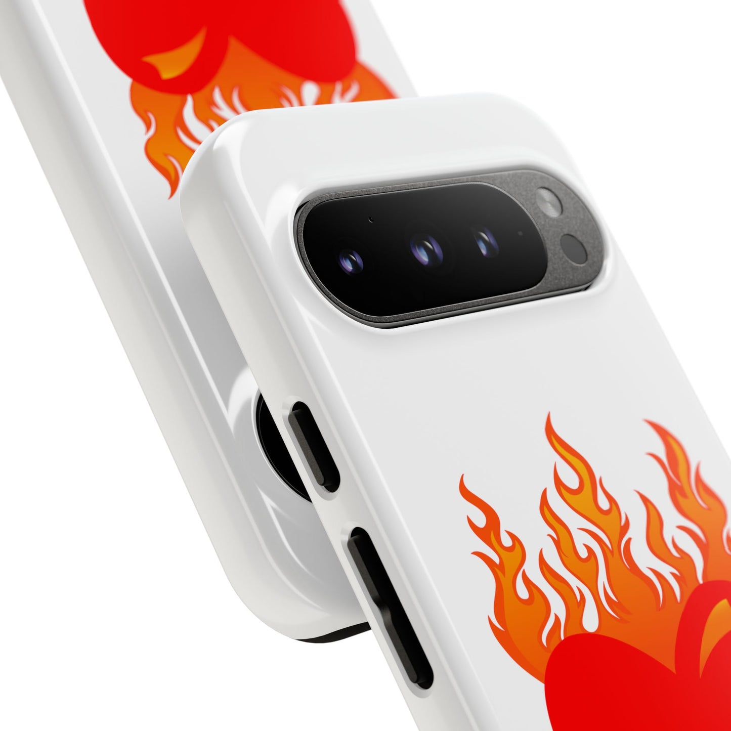 Burning Heart Tough Case