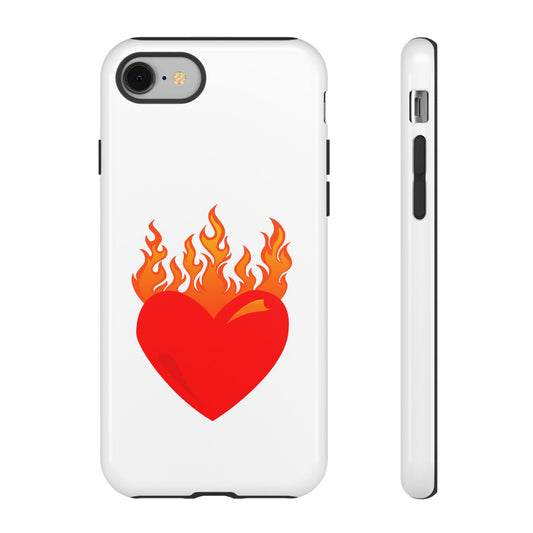 Burning Heart Tough Case