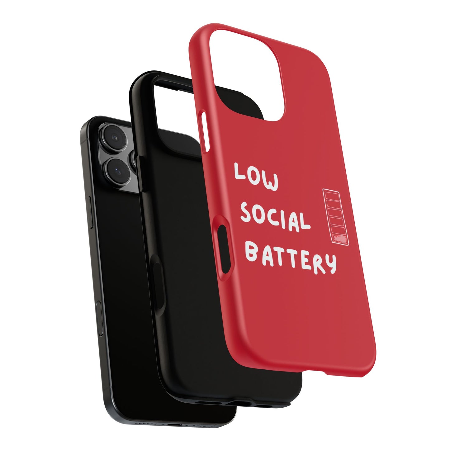 Low Social Battery Cover