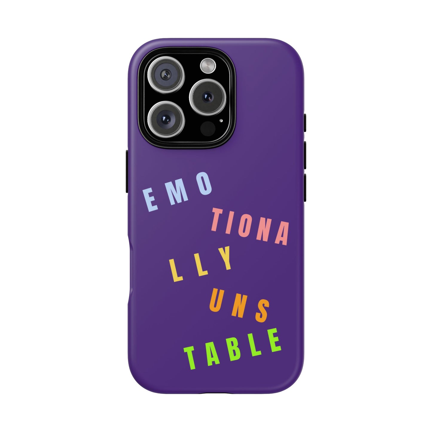 Emotionally Unstable - Protective Cover