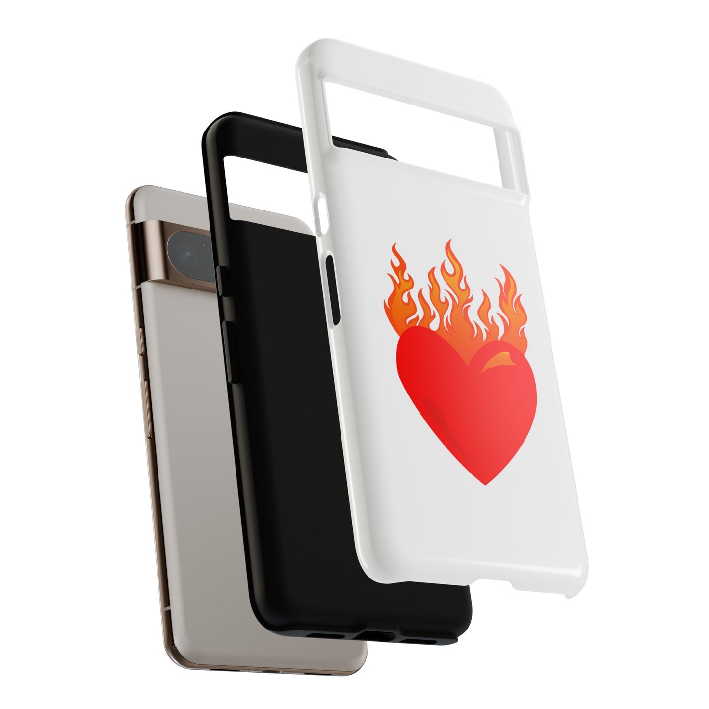 Burning Heart Tough Case